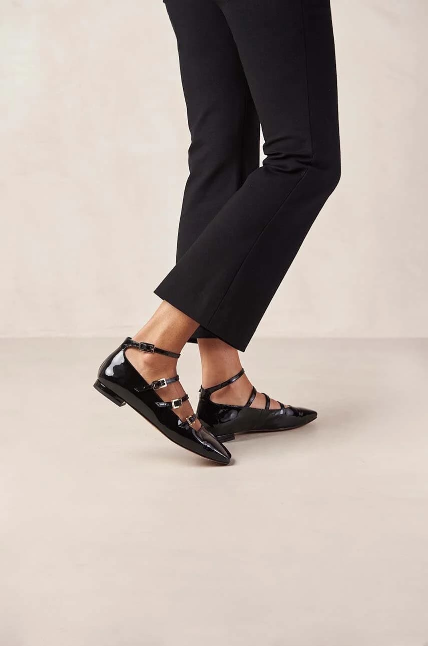 кожаные балетки Luke - фото 10