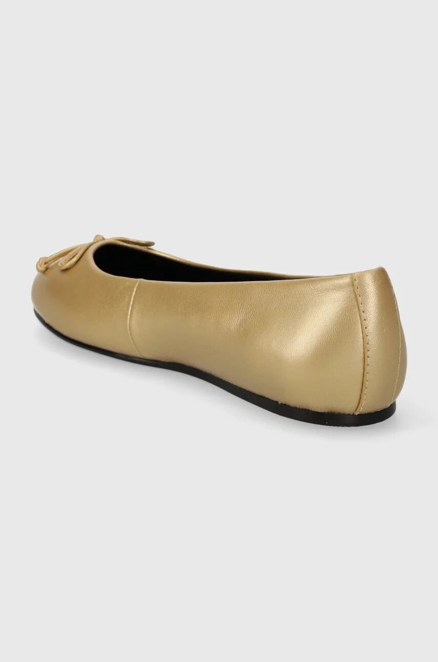 Кожаные балетки ESSENTIAL GOLDEN BALLERINA - фото 3