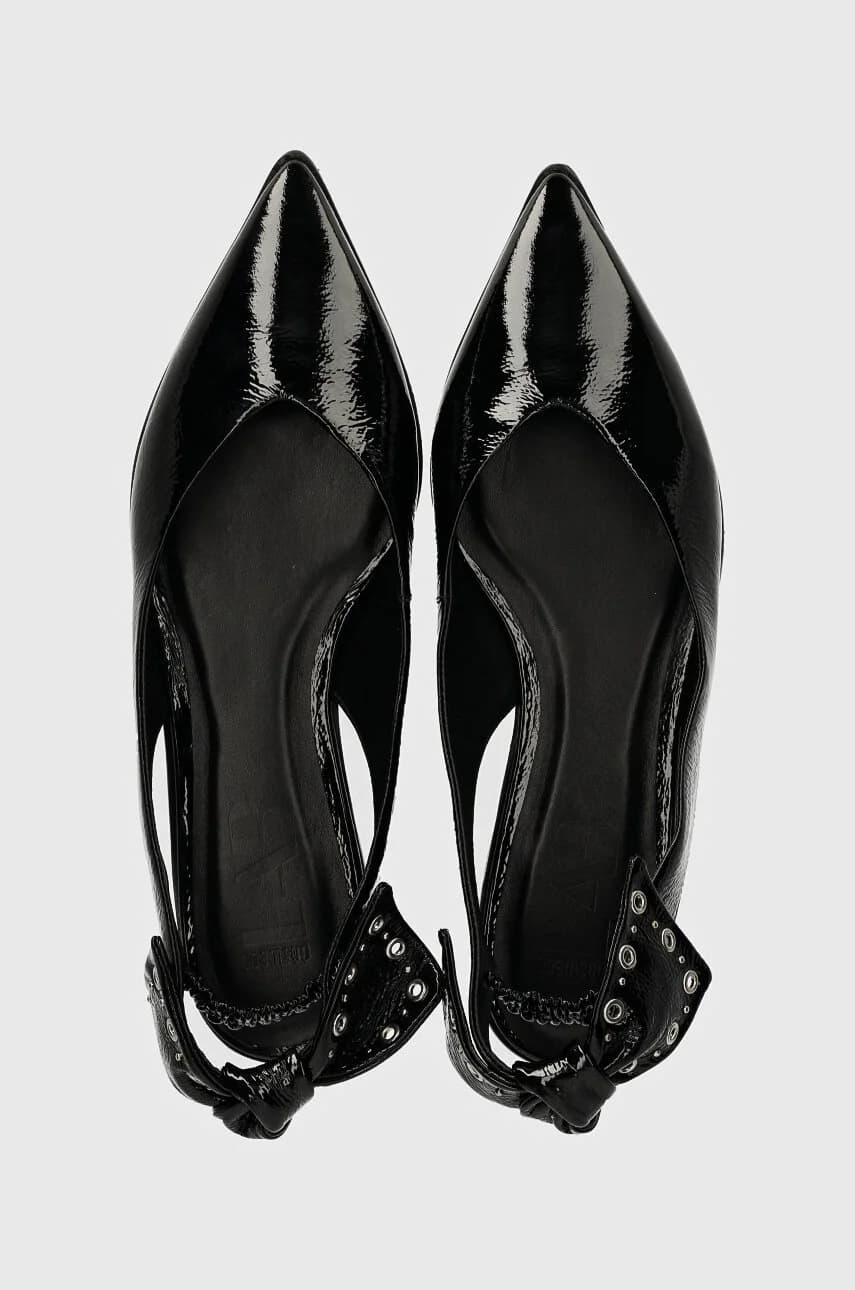 Кожаные балетки - фото 5