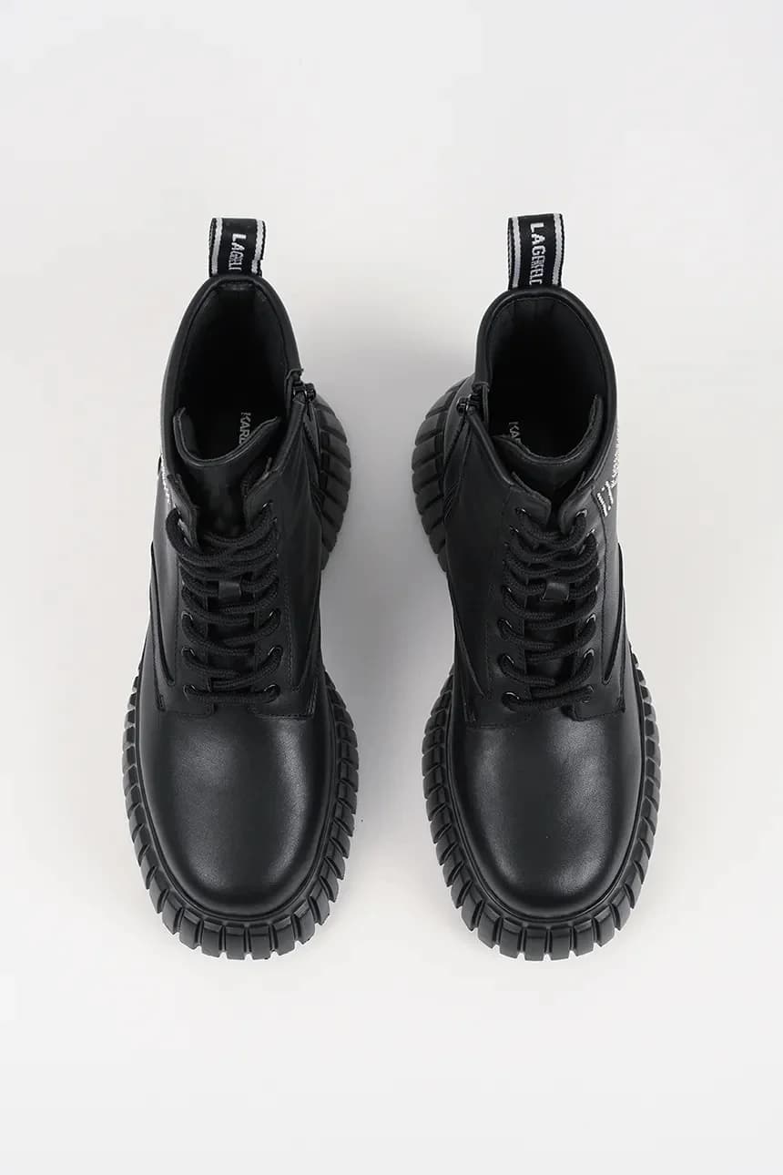 Кожаные ботильоны KREEPER WEDGE - фото 4