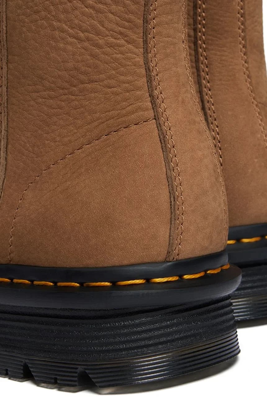 ZebZag Rigger Ботильоны из нубука на теплой подкладке - фото 4