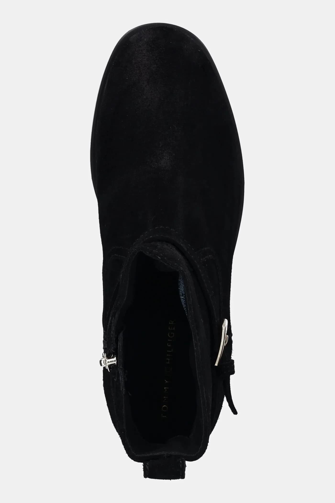 замшевые ботильоны TH BUCKLE RIDING SUEDE BOOTIE - фото 4