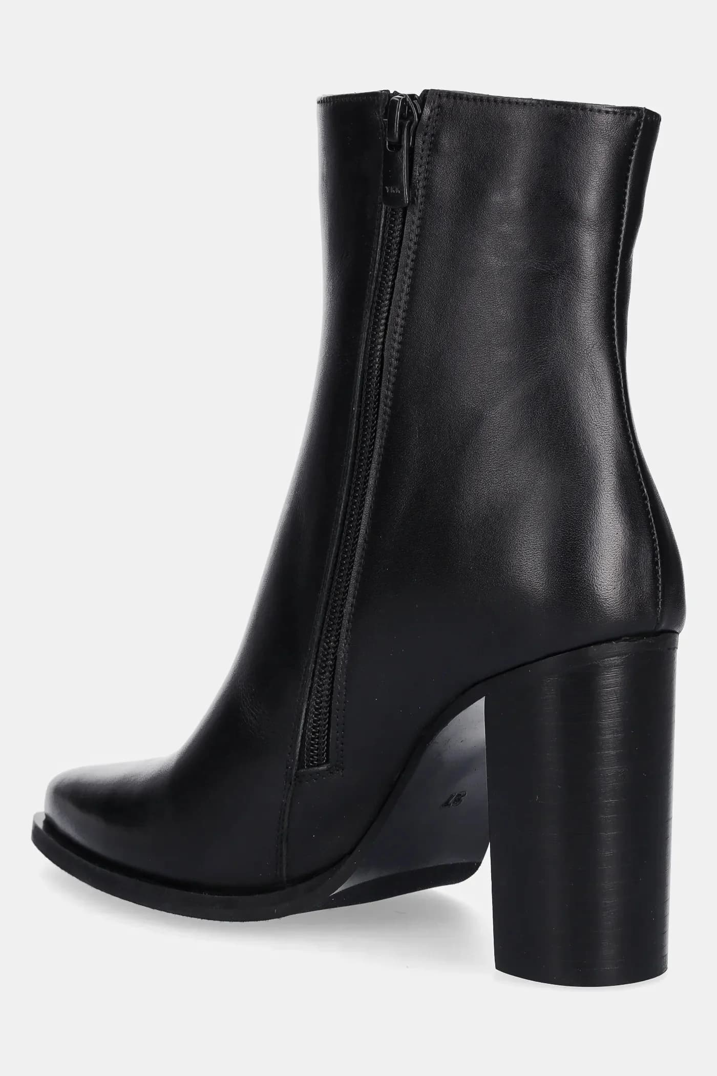 Кожаные ботильоны - фото 4