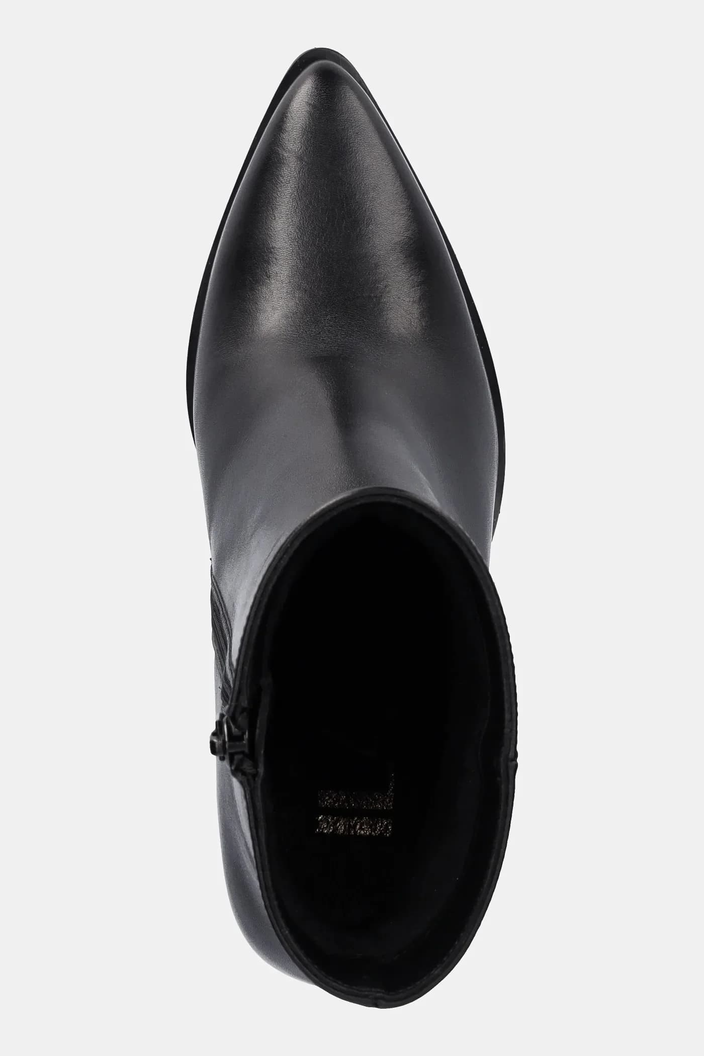 Кожаные ботильоны - фото 5