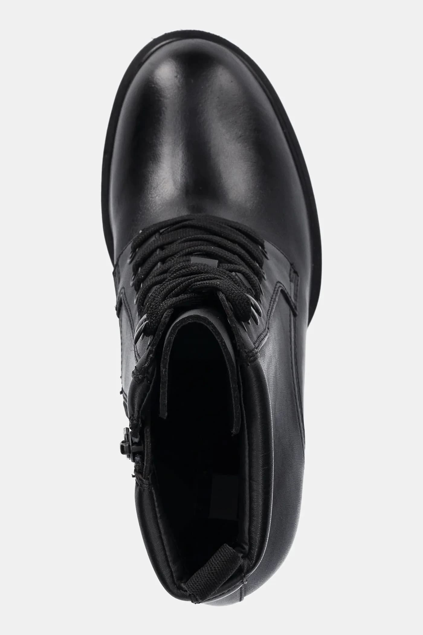 Кожаные ботильоны TJW HEEL LACE UP BOOT - фото 4