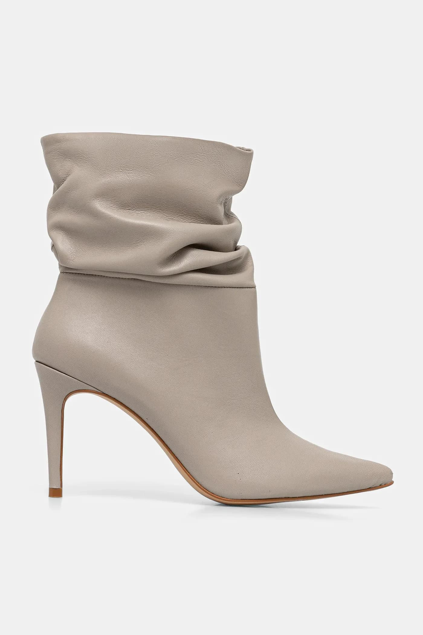 Кожаные ботильоны - фото 3