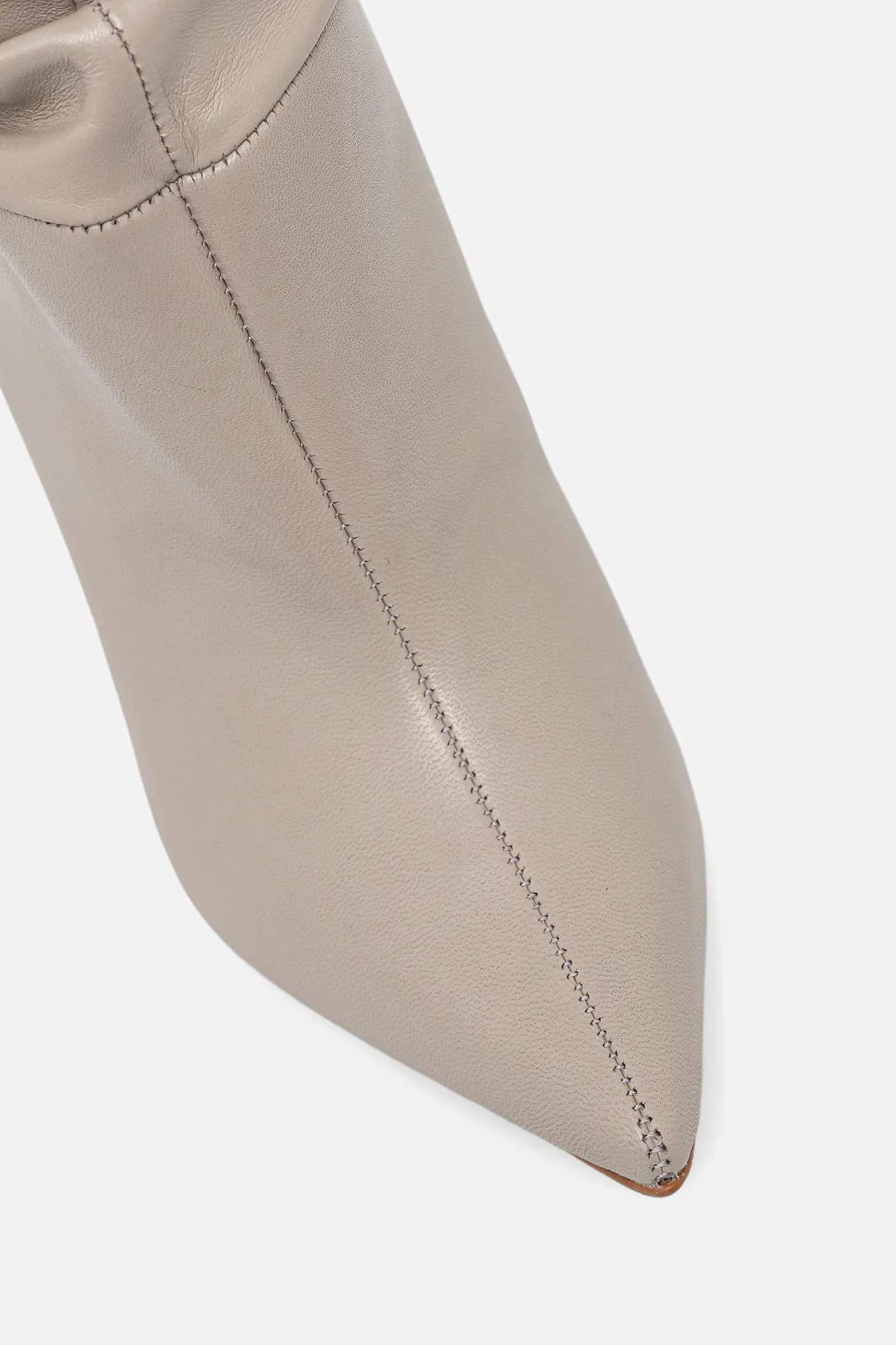 Кожаные ботильоны - фото 5