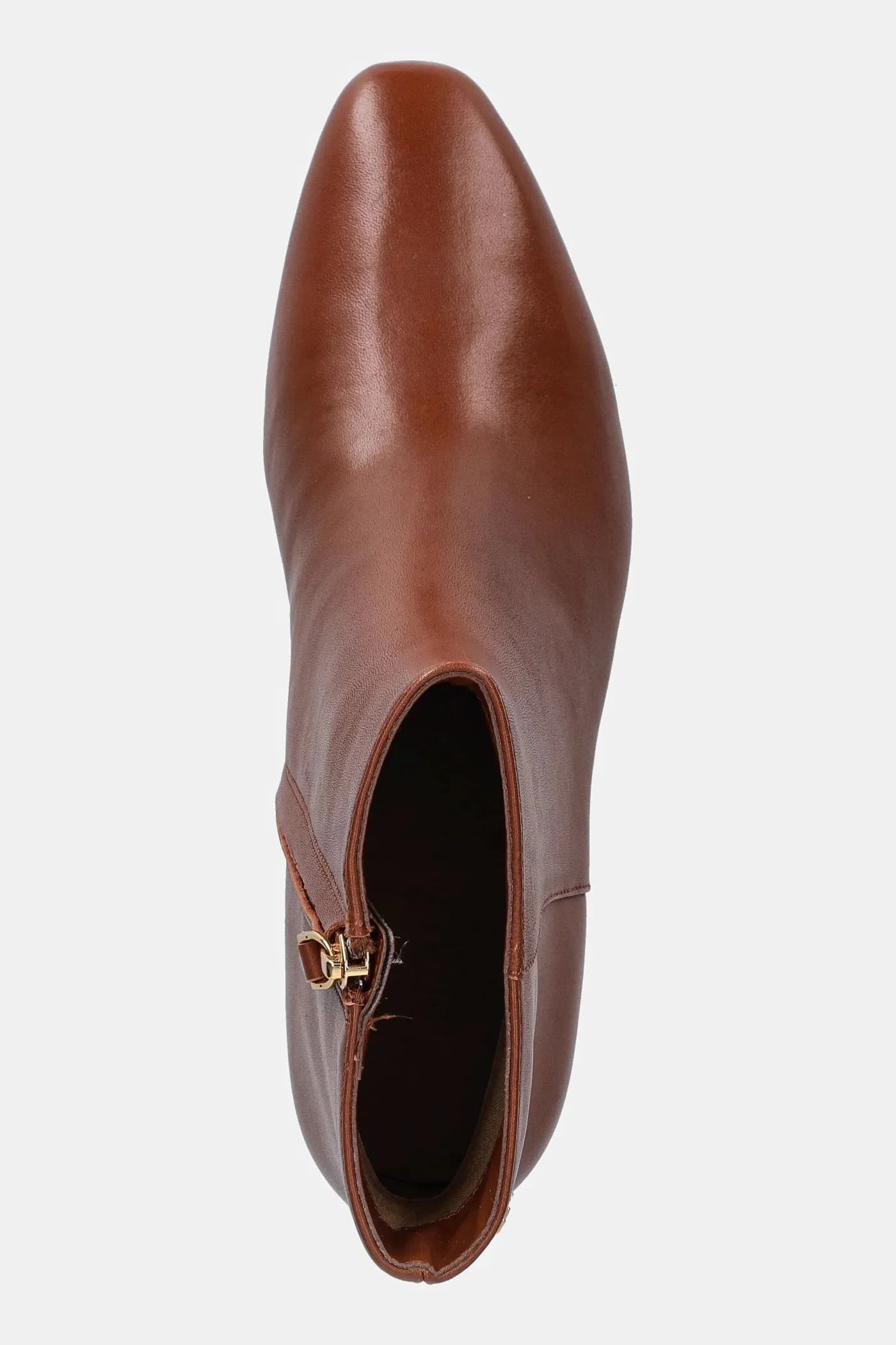 Деми кожаные ботильоны - фото 4