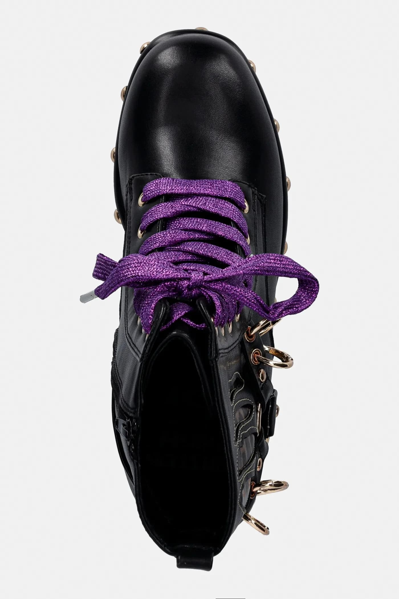 ботильоны Lucia Werewolf в стиле милитари из коллаборации с Monster High - фото 4