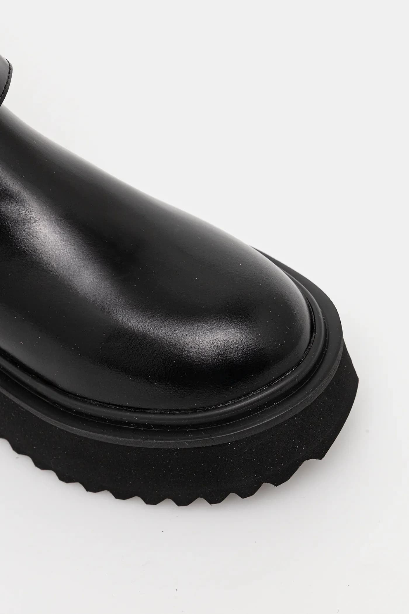 Кожаные ботильоны - фото 4