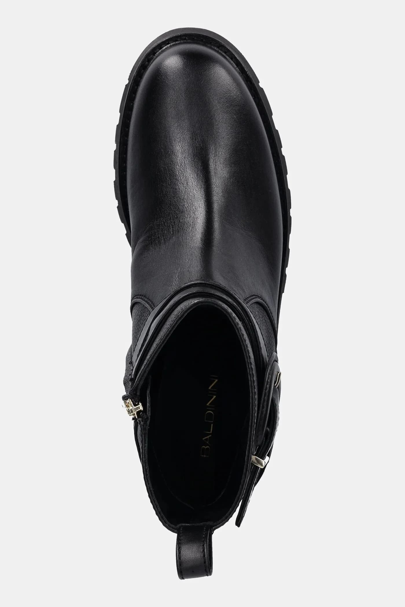 Кожаные ботильоны - фото 4