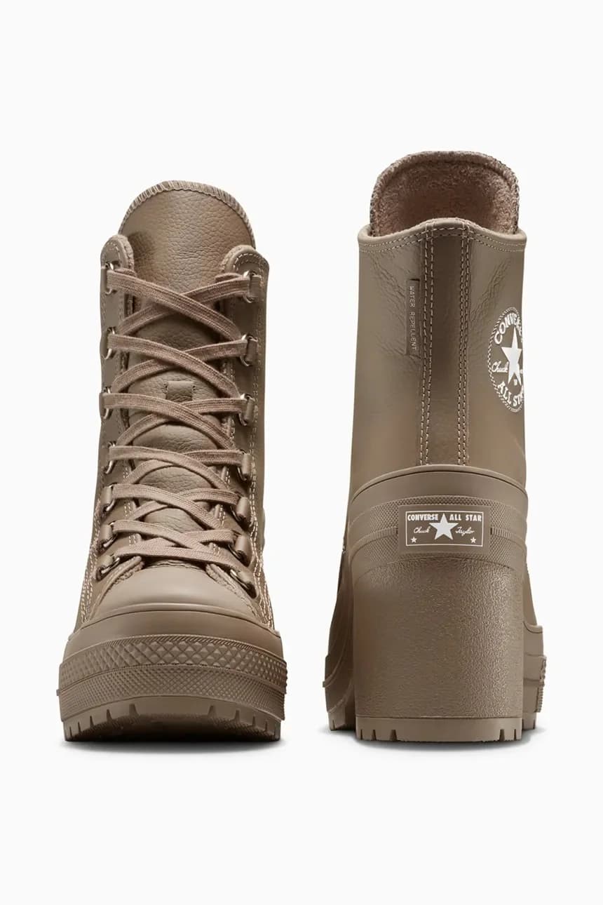 Кожаные ботильоны Chuck 70 De Luxe Heel - фото 3