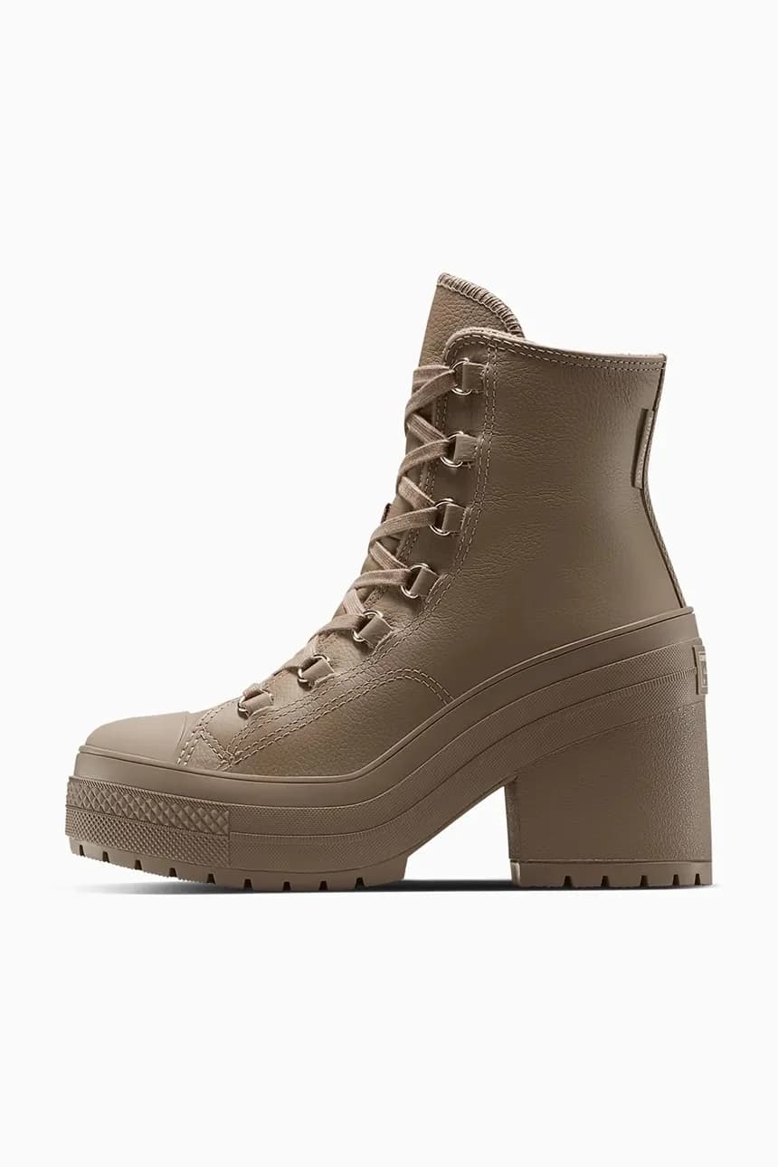 Кожаные ботильоны Chuck 70 De Luxe Heel - фото 5