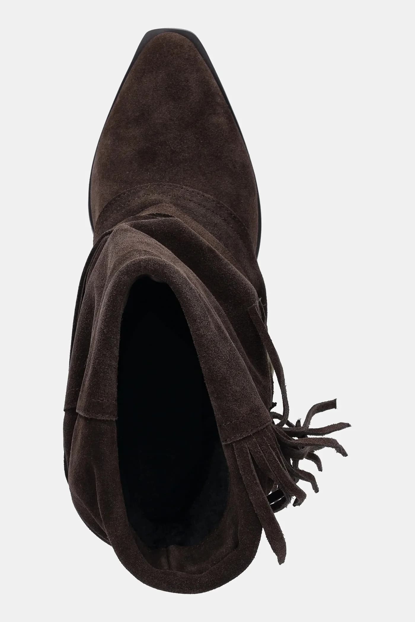 Замшевые ботильоны - фото 5