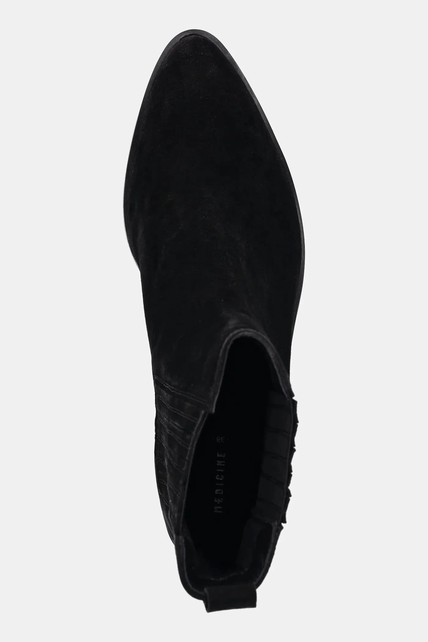 Замшевые ботильоны - фото 5