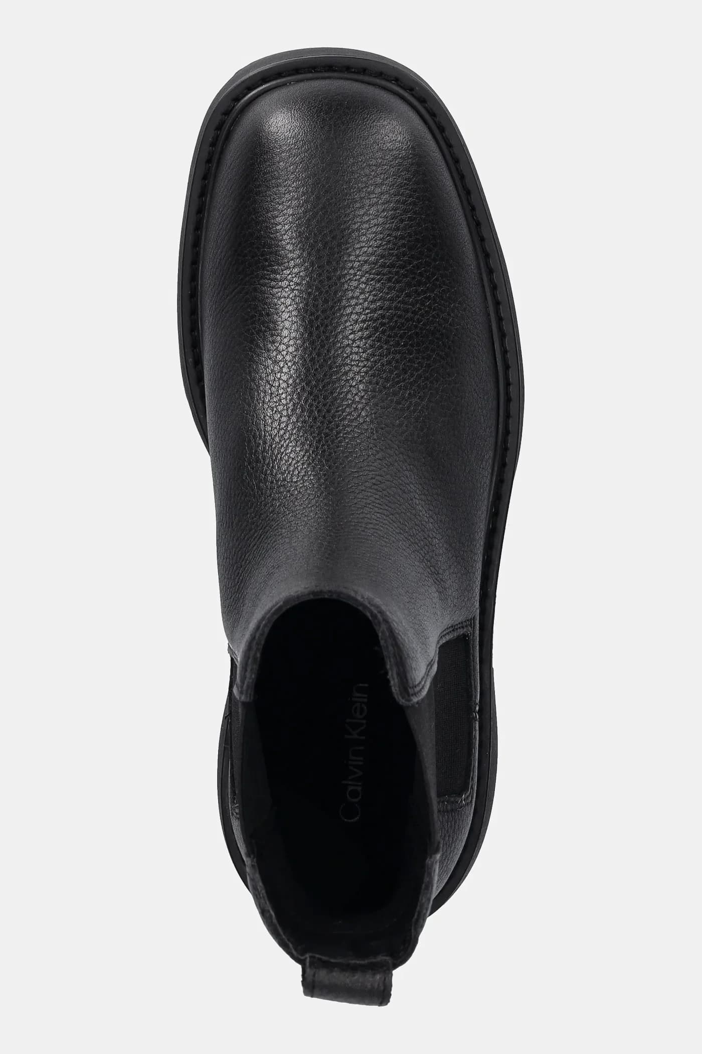 CHUNKY CHELSEA BOOT LTH кожаные ботинки челси - фото 4