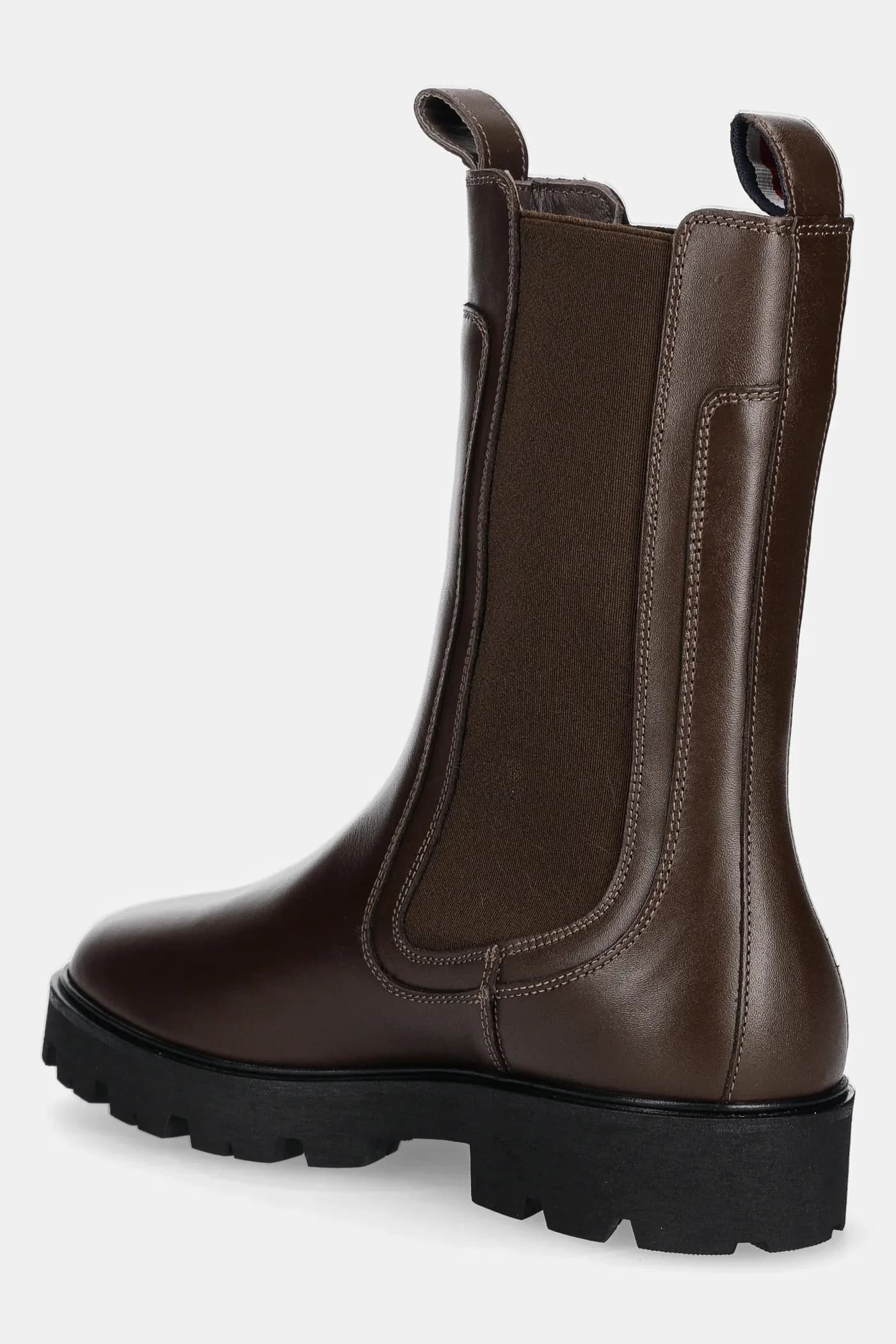 Кожаные ботинки челси TH LTHR MID CHELSEA - фото 3