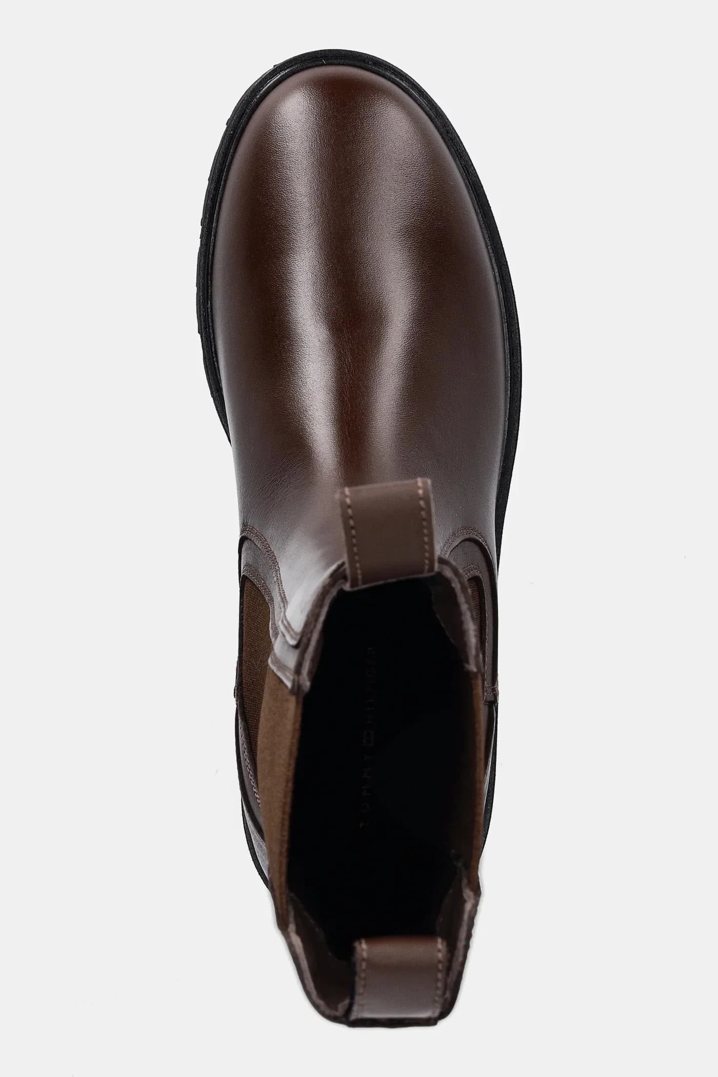 Кожаные ботинки челси TH LTHR MID CHELSEA - фото 4