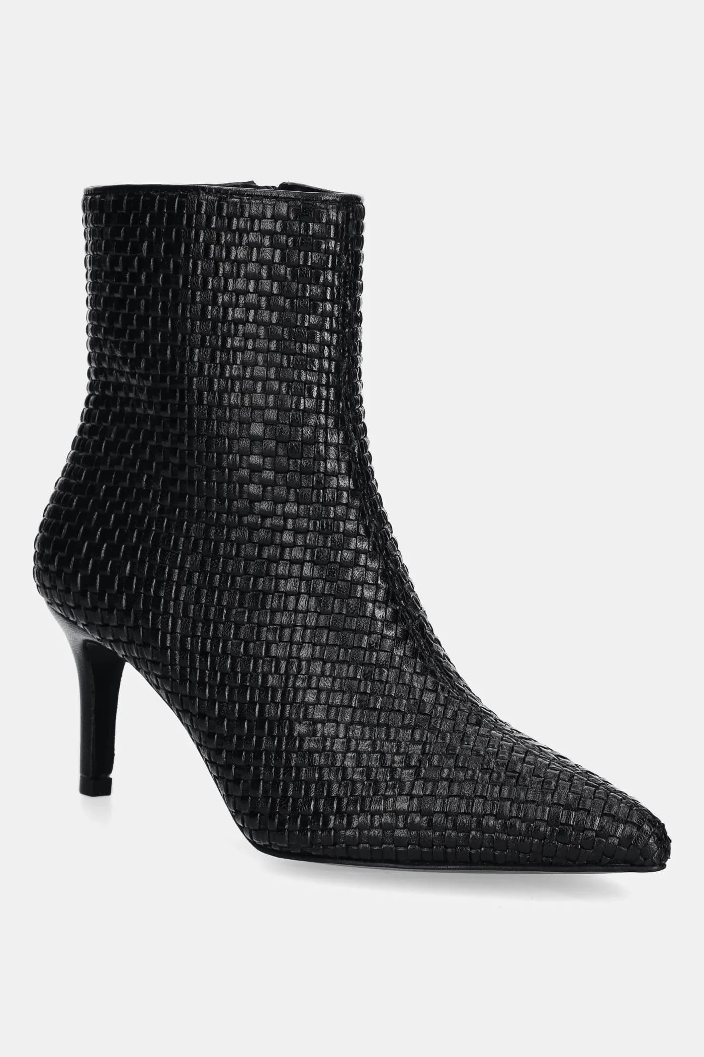 Кожаные ботильоны - фото 2