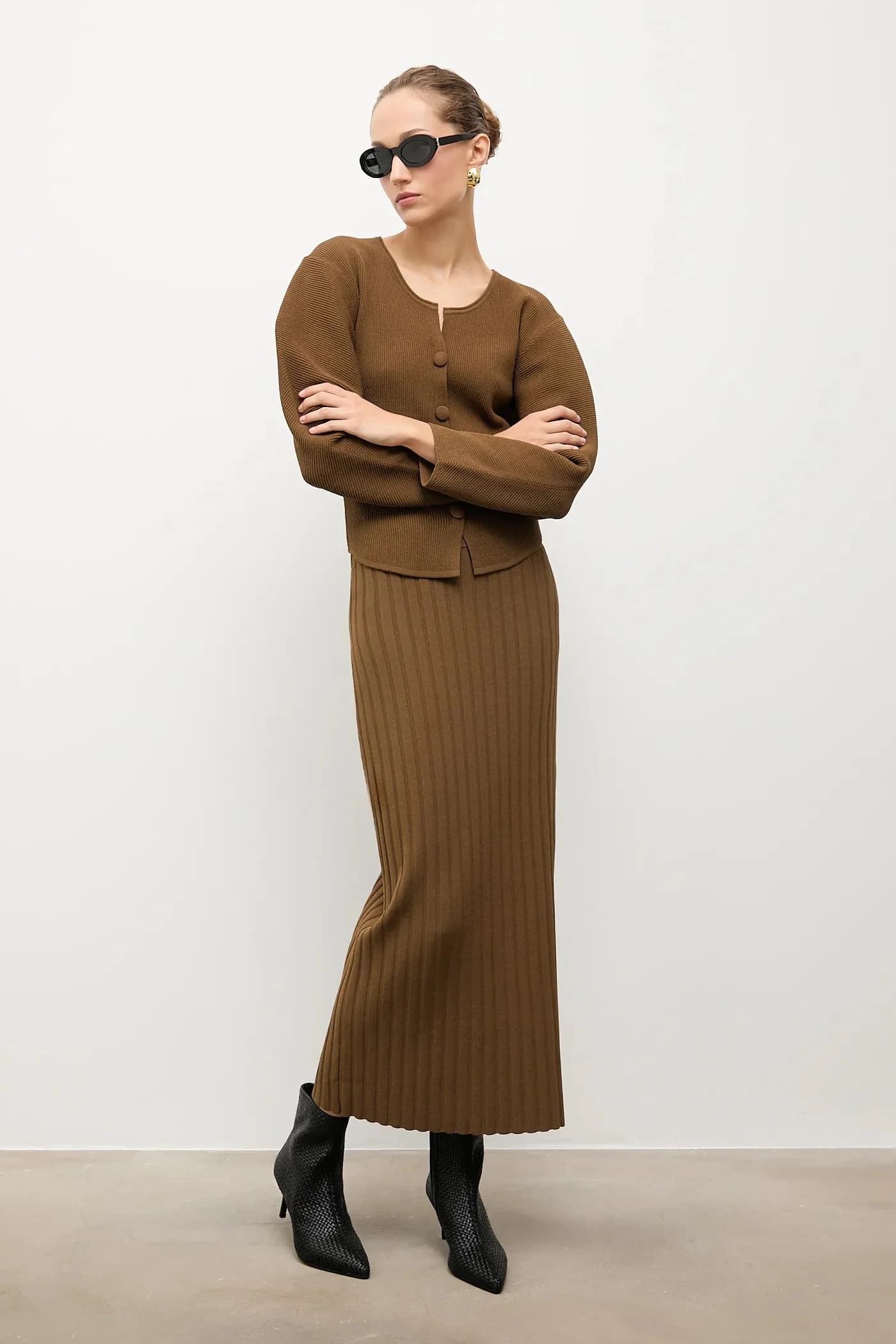 Кожаные ботильоны - фото 6