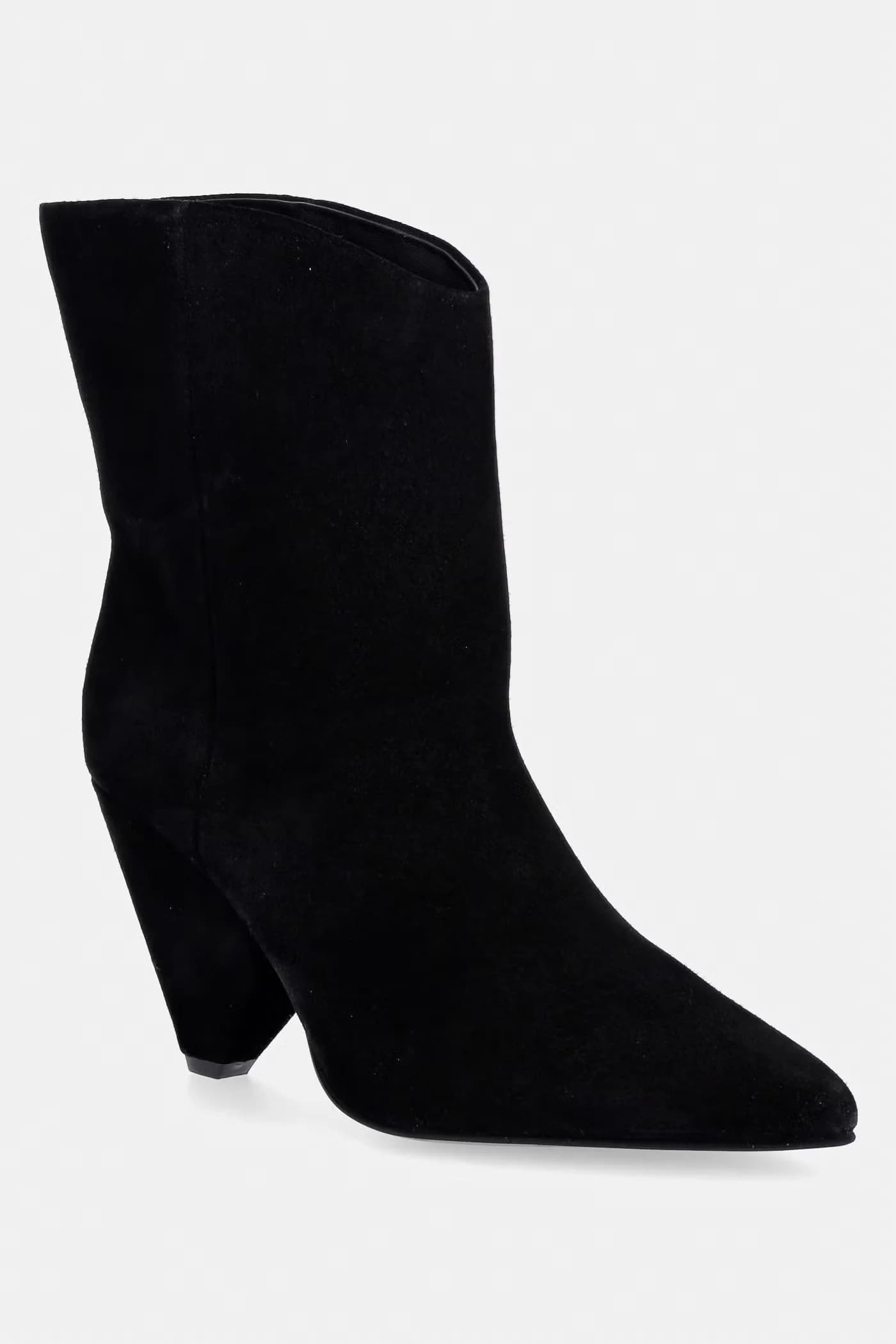 Замшевые ботильоны - фото 2