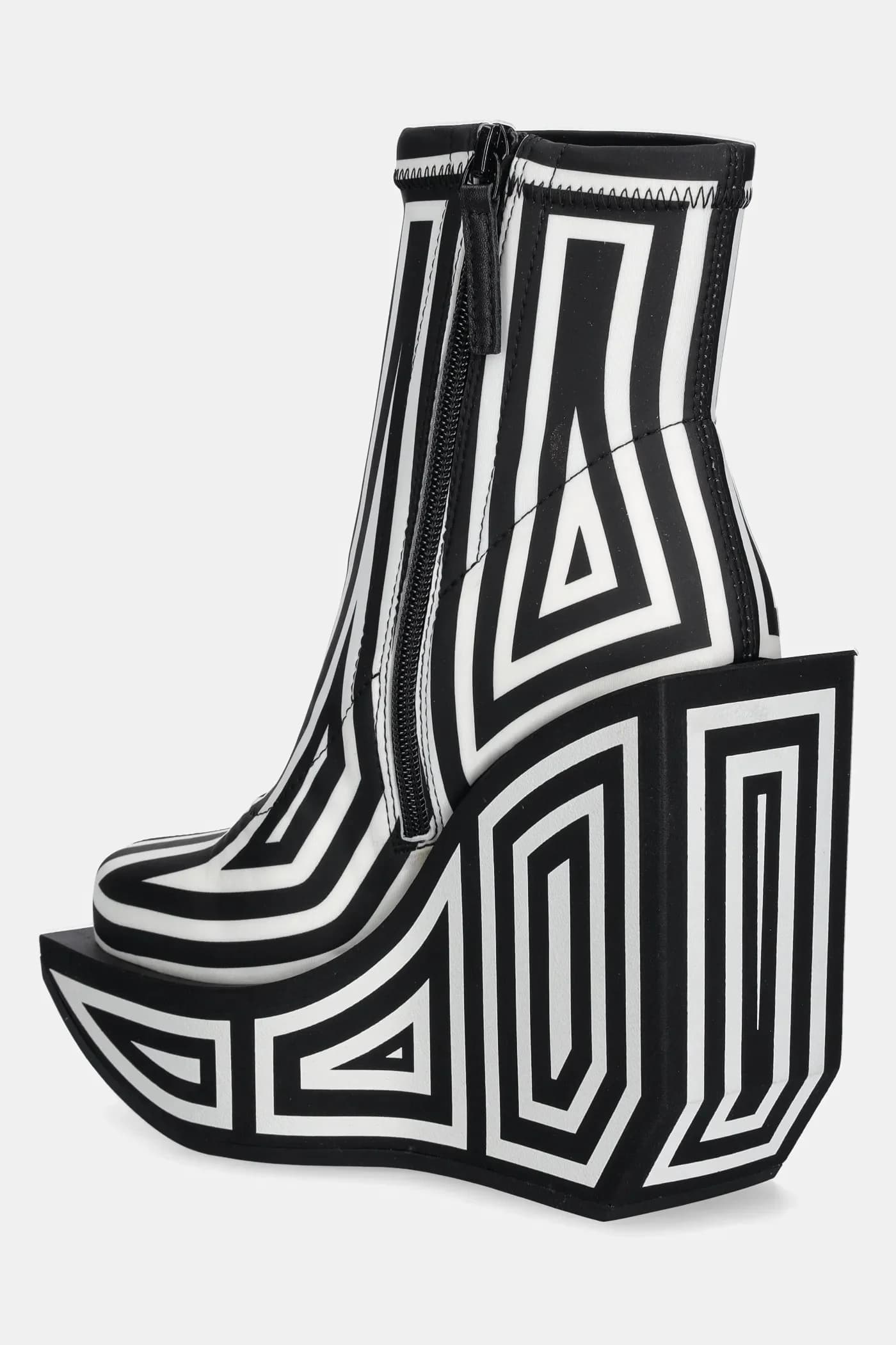 Кожаные ботильоны Wa Bootie Hi - фото 3