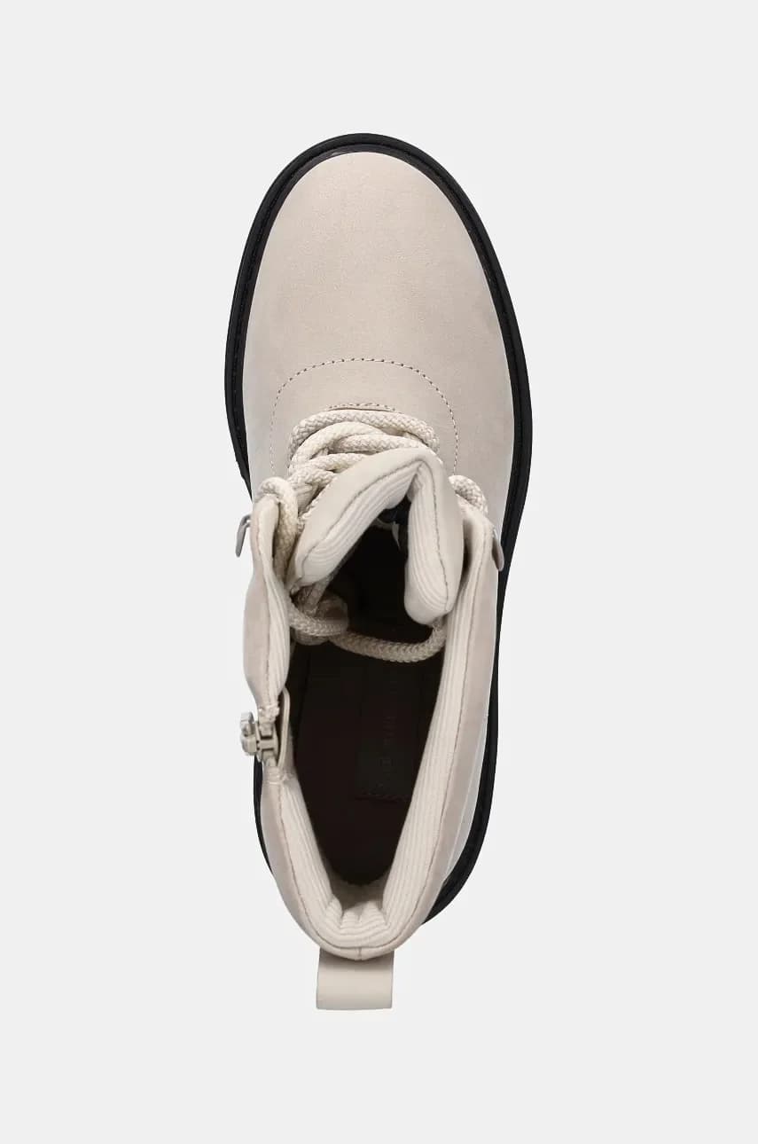 Ботильоны на массивном каблуке на молнии LTH - фото 4