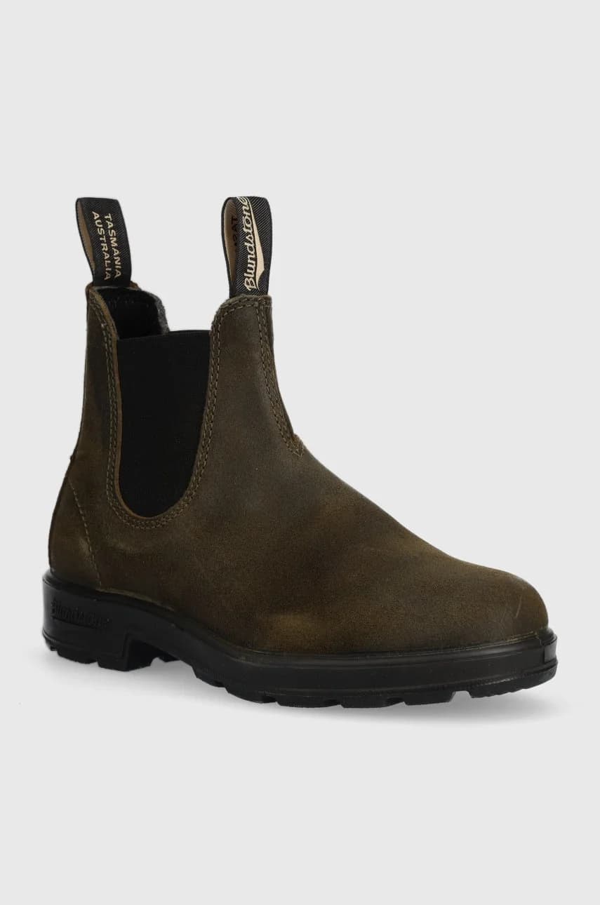 Кожаные ботинки челси 1615 - фото 2