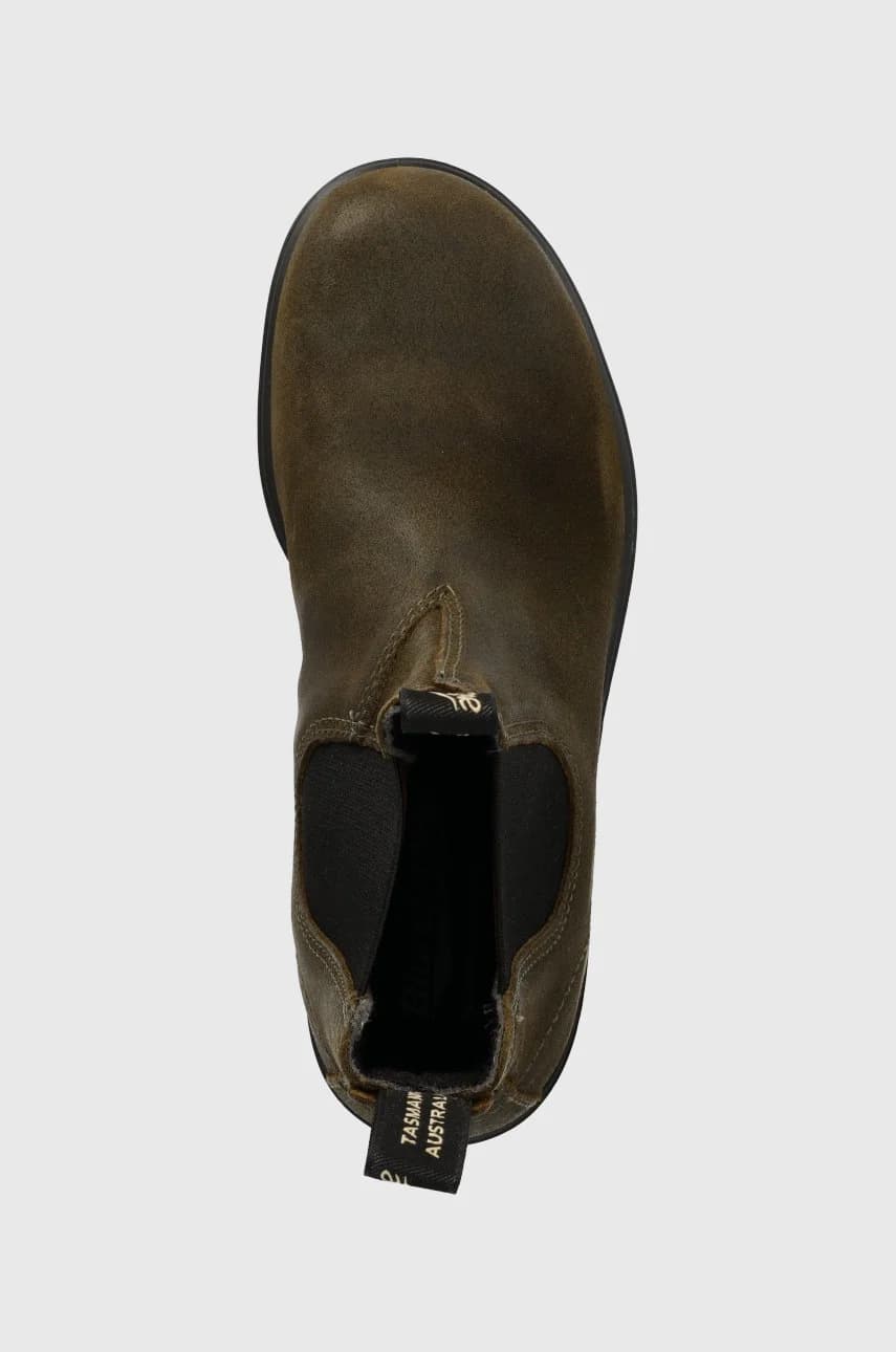 Кожаные ботинки челси 1615 - фото 4