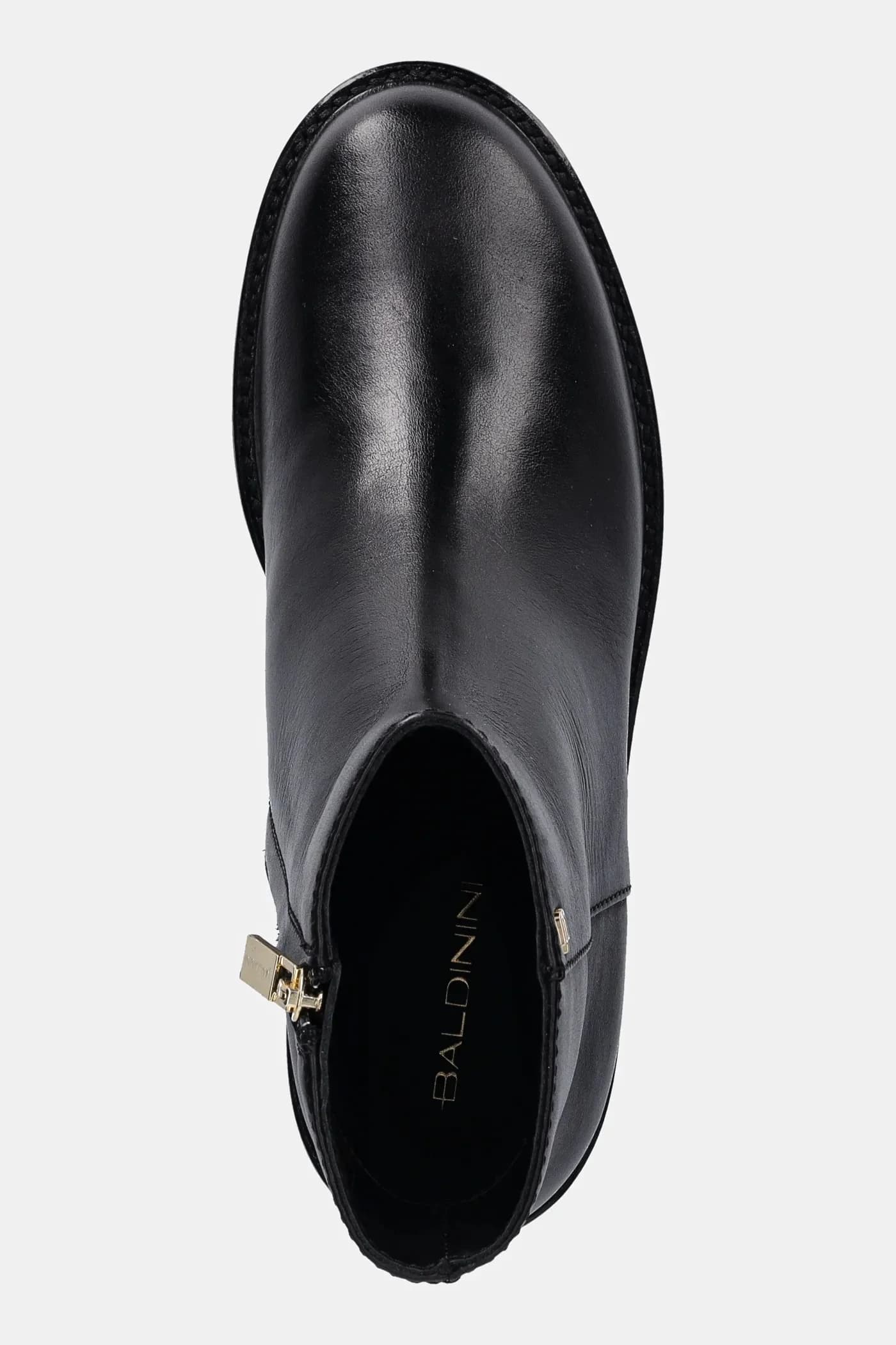 Кожаные ботильоны - фото 4