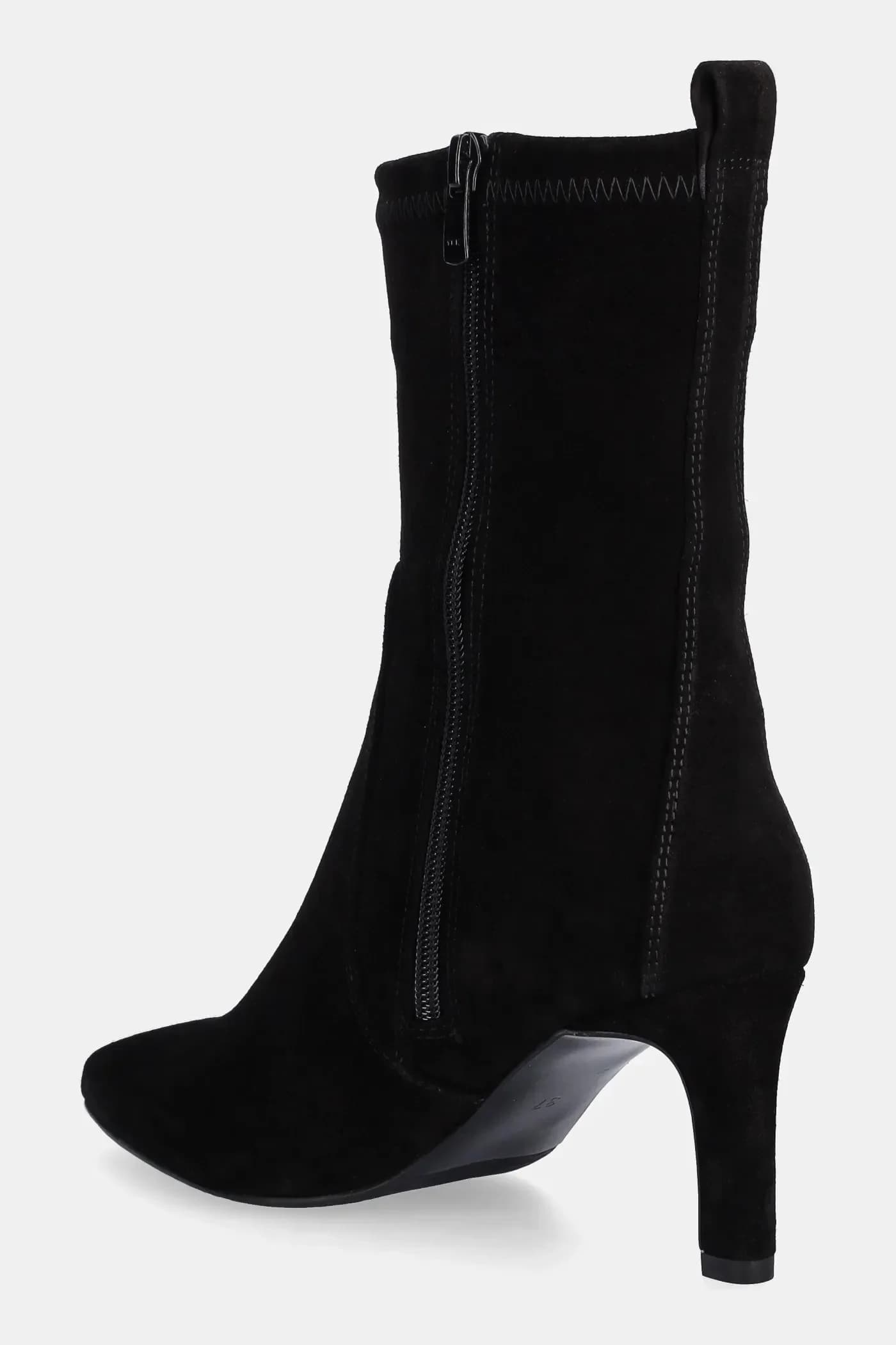 Замшевые ботильоны - фото 4