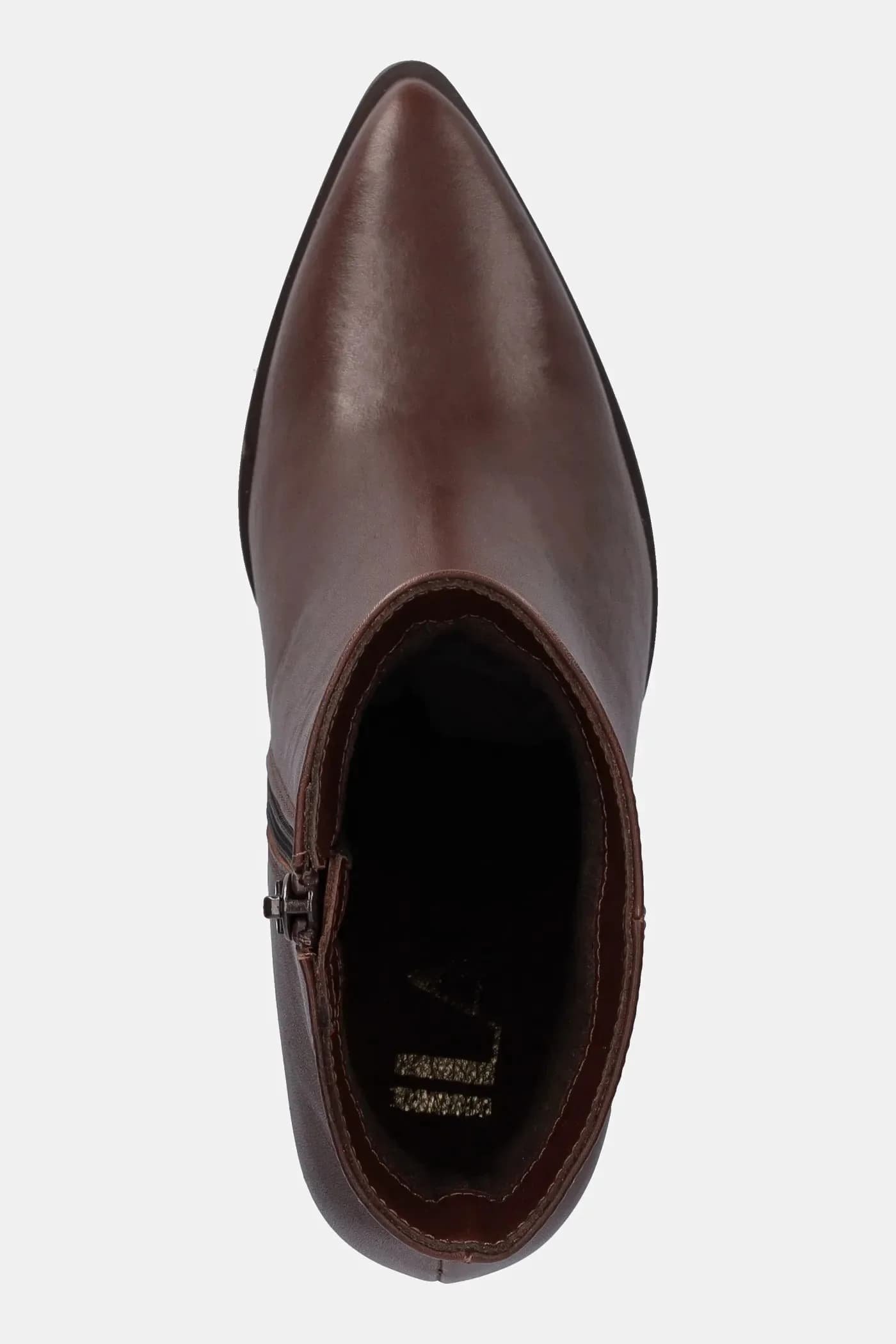 Кожаные ботильоны - фото 5