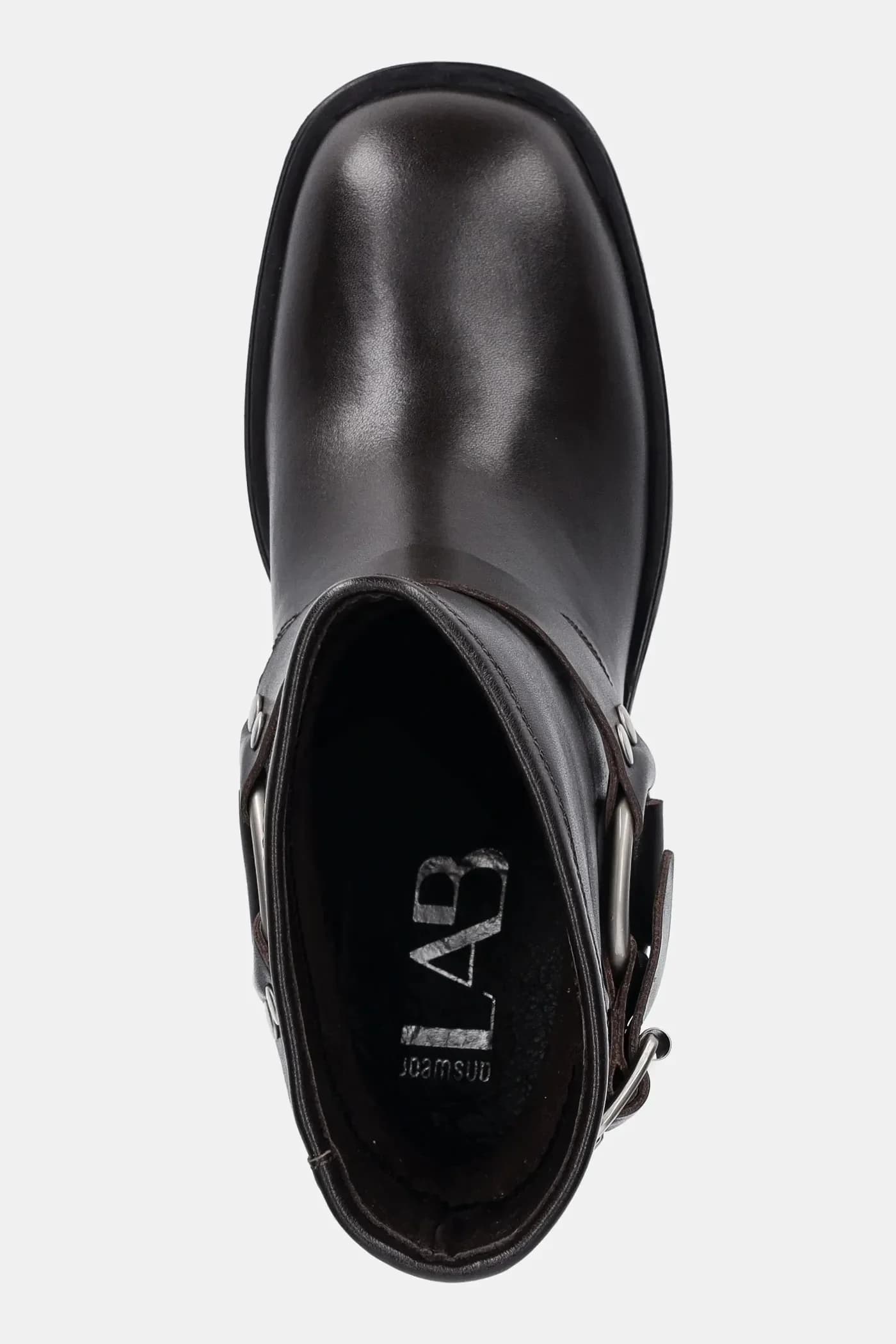 Кожаные ботильоны - фото 5