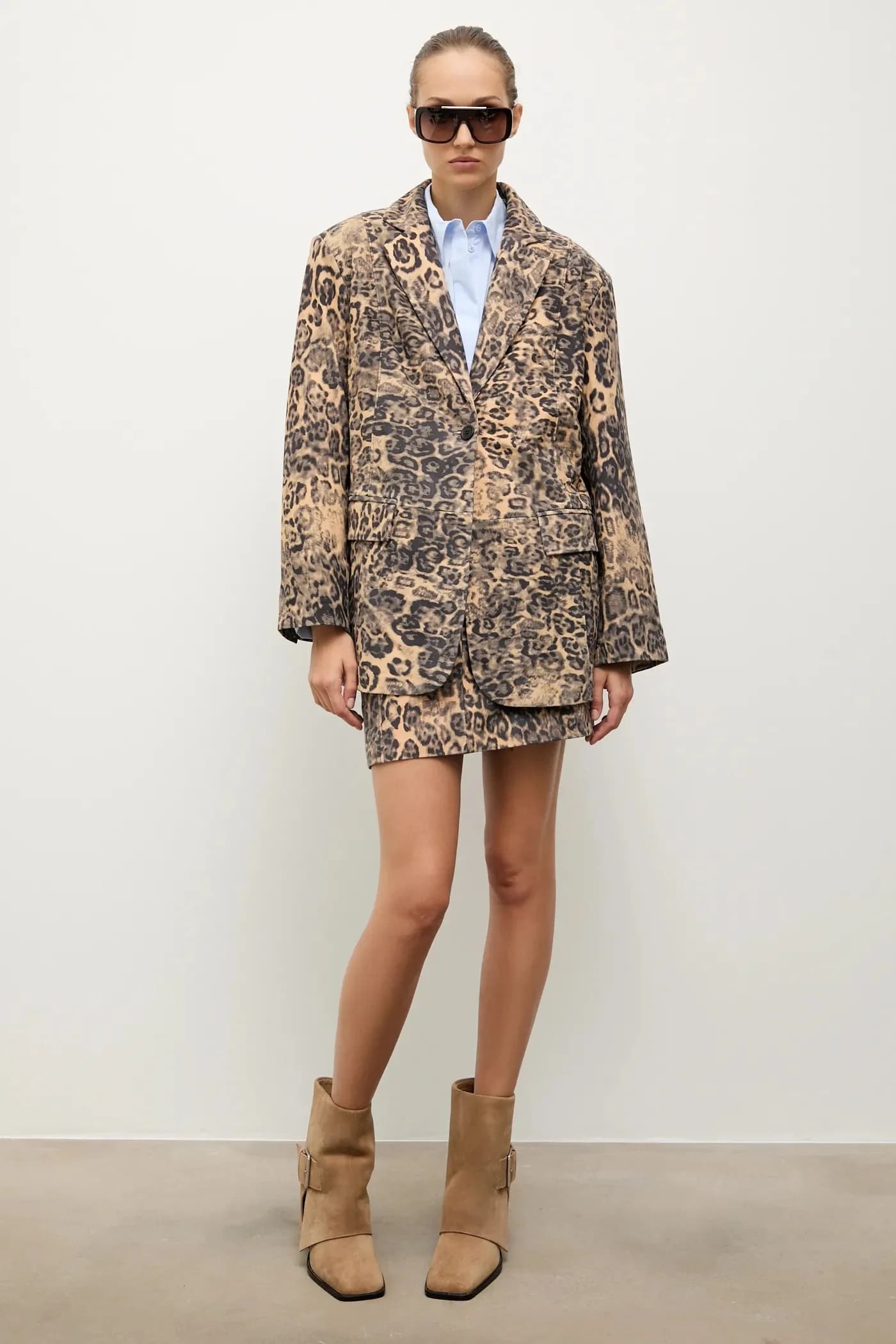 Замшевые ботильоны - фото 7