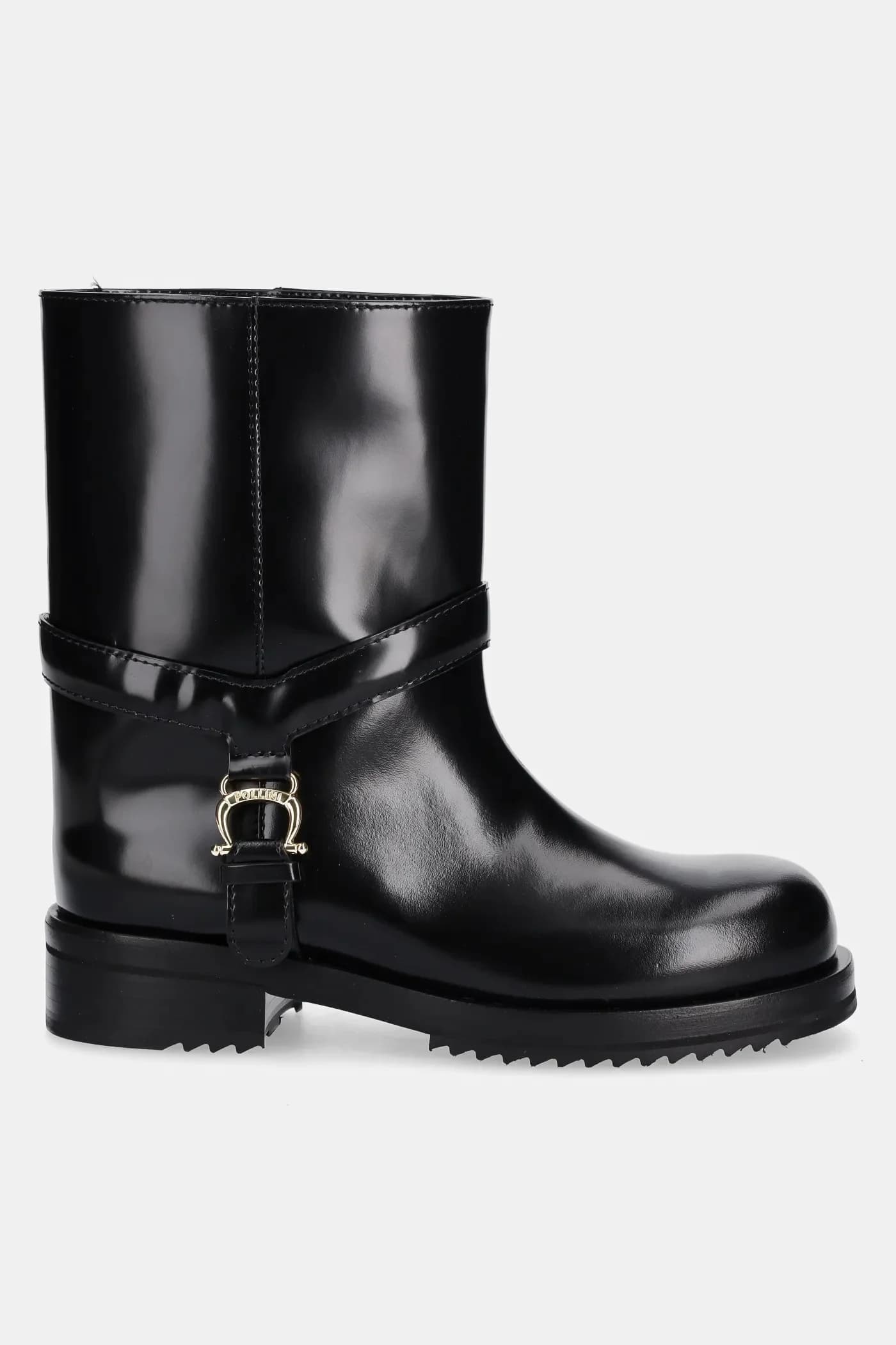 Кожаные ботильоны - фото 2