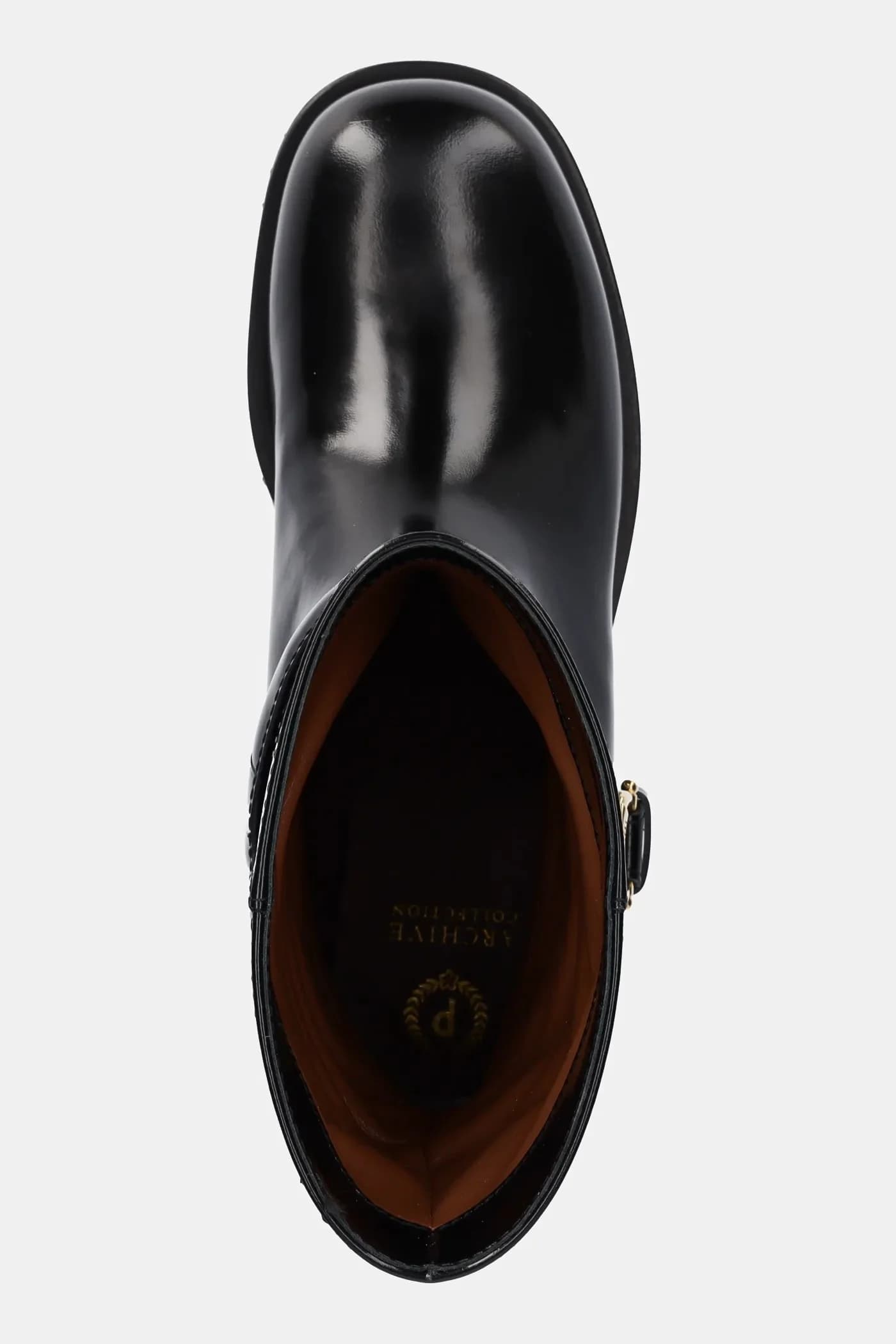 Кожаные ботильоны - фото 4