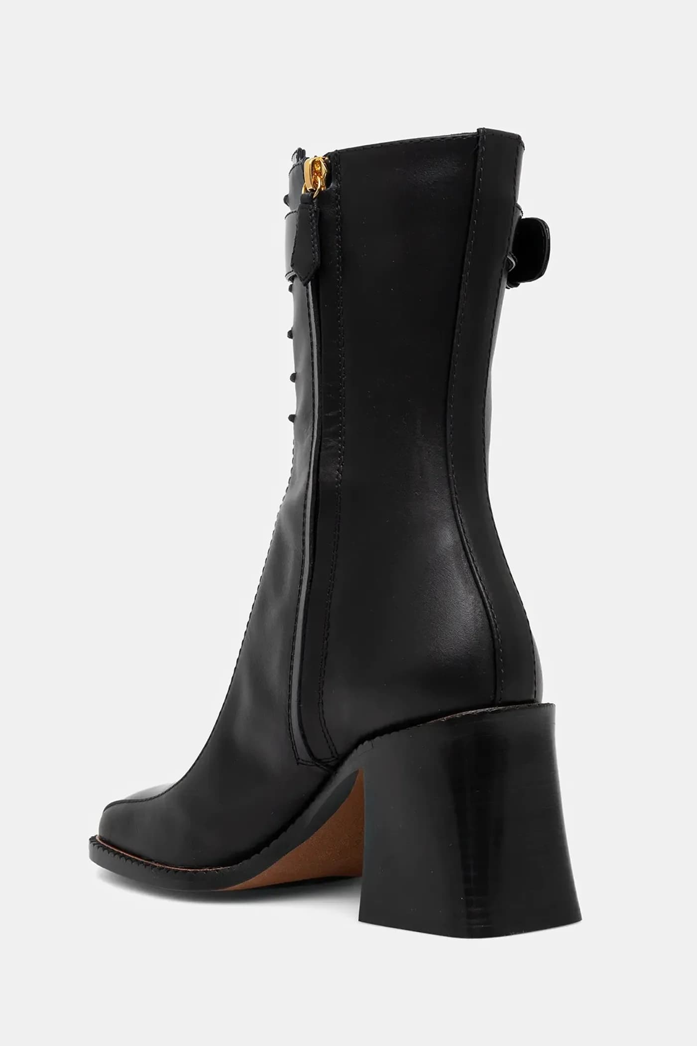 Кожаные ботильоны - фото 3