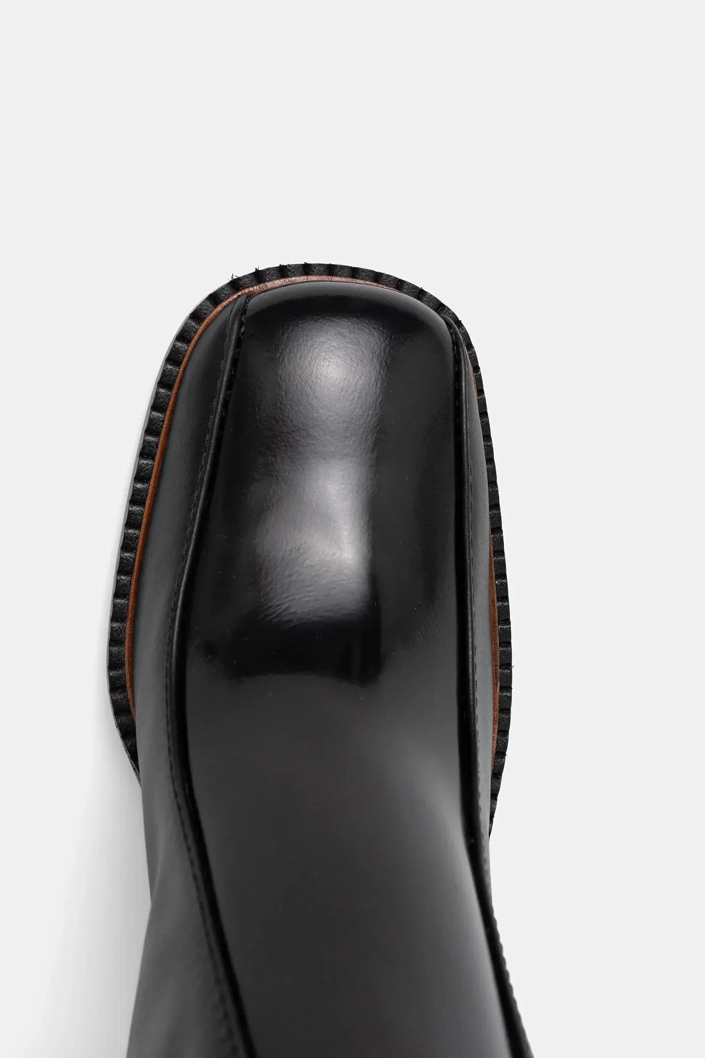 Кожаные ботильоны - фото 4