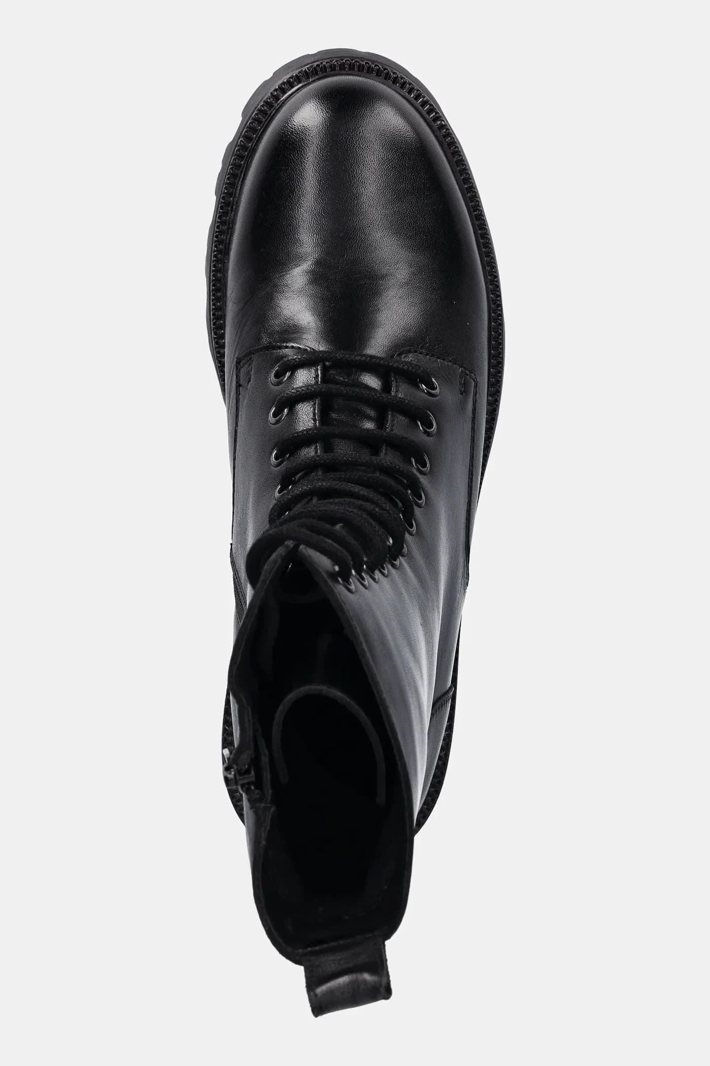 Кожаные ботильоны - фото 5