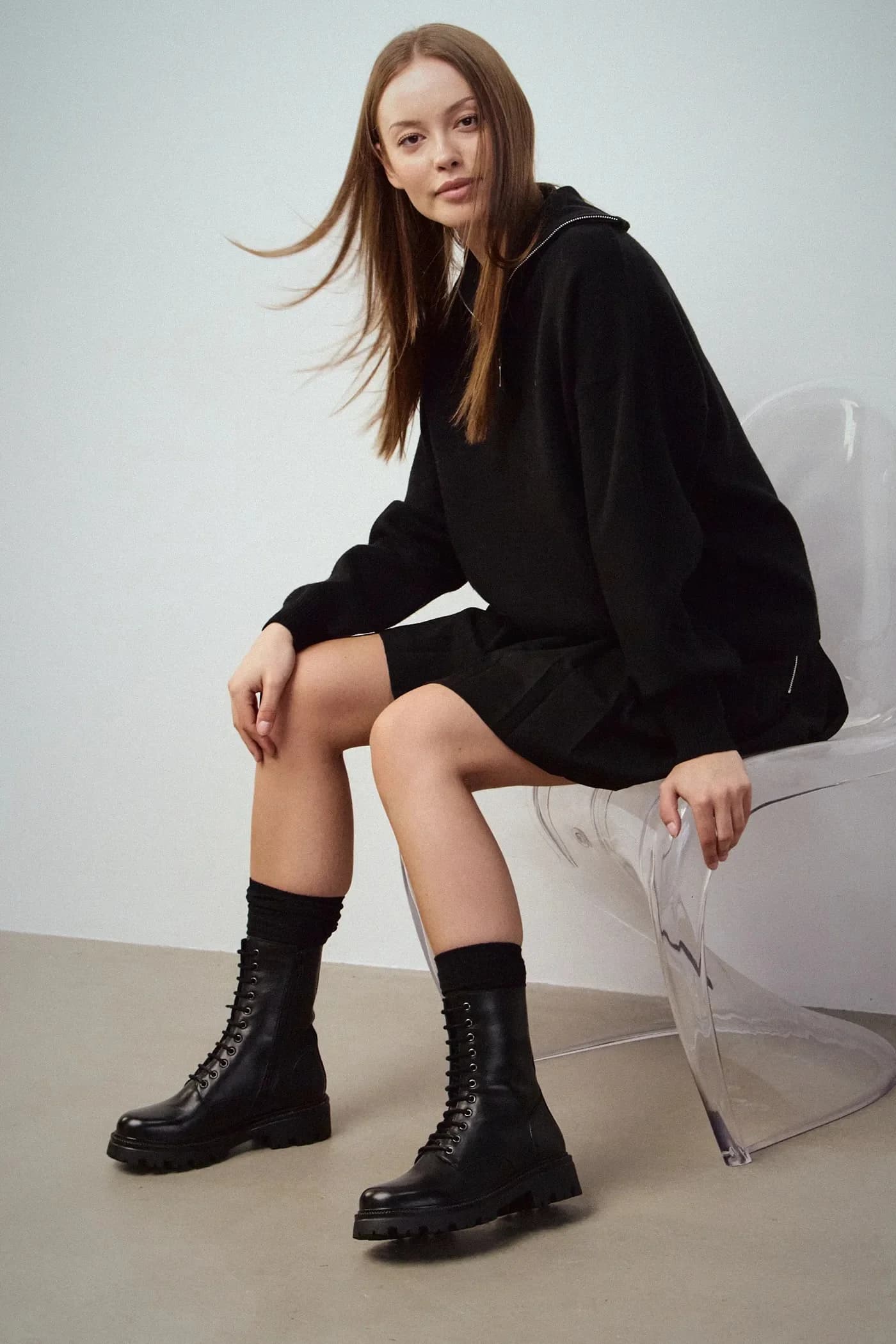 Кожаные ботильоны - фото 8