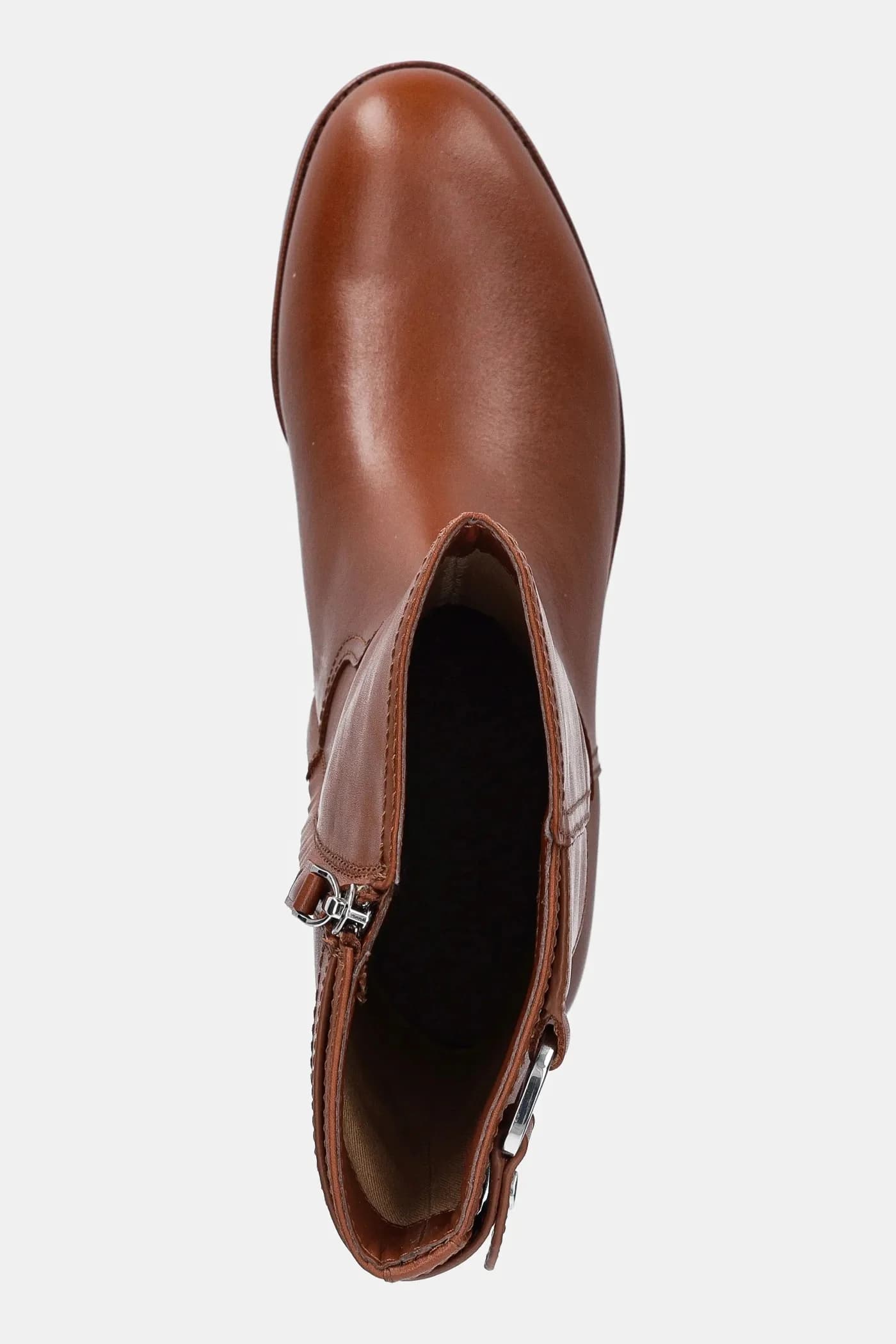 Кожаные ботильоны Tasha Mid - фото 4