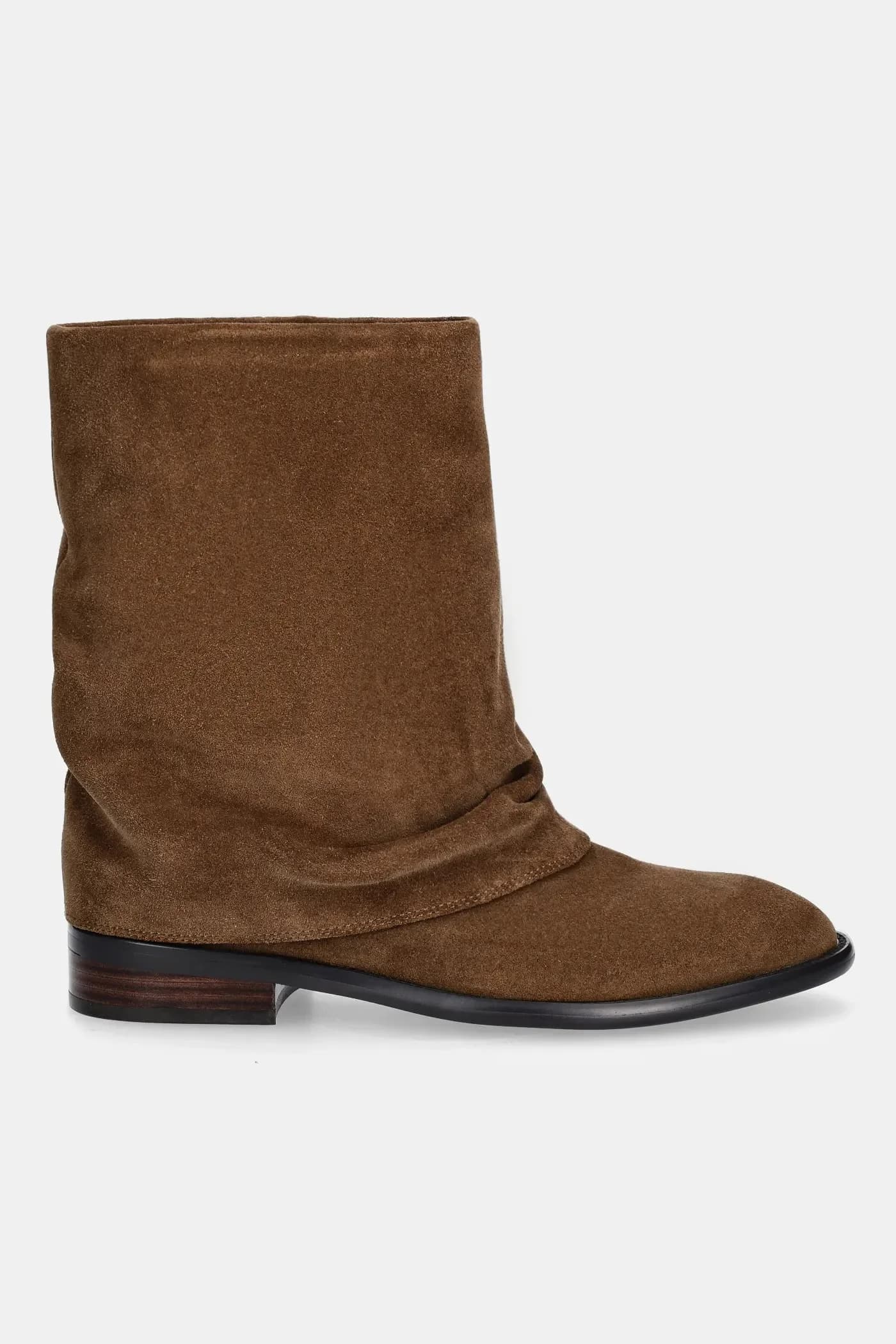 Замшевые ботильоны - фото 3