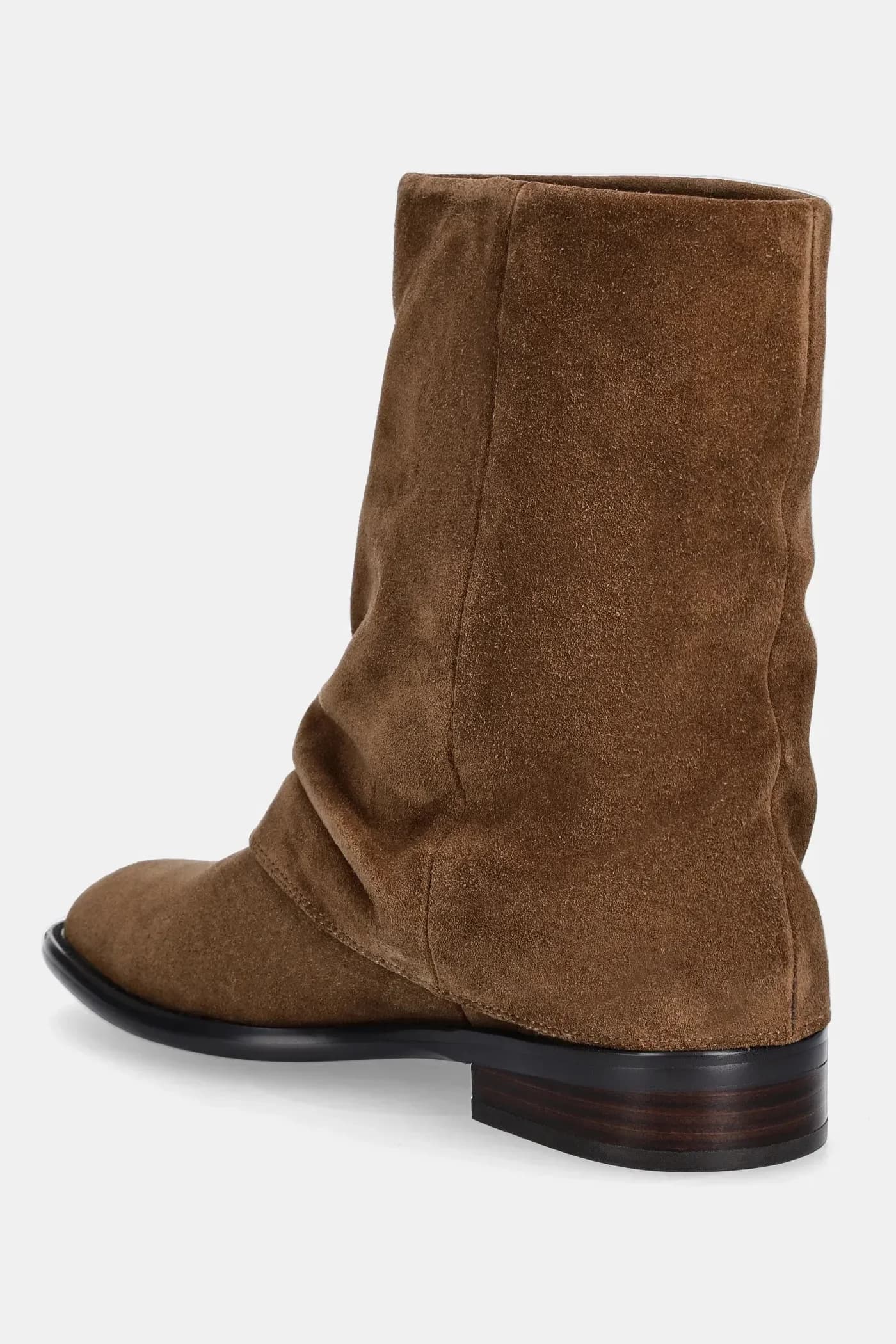 Замшевые ботильоны - фото 4