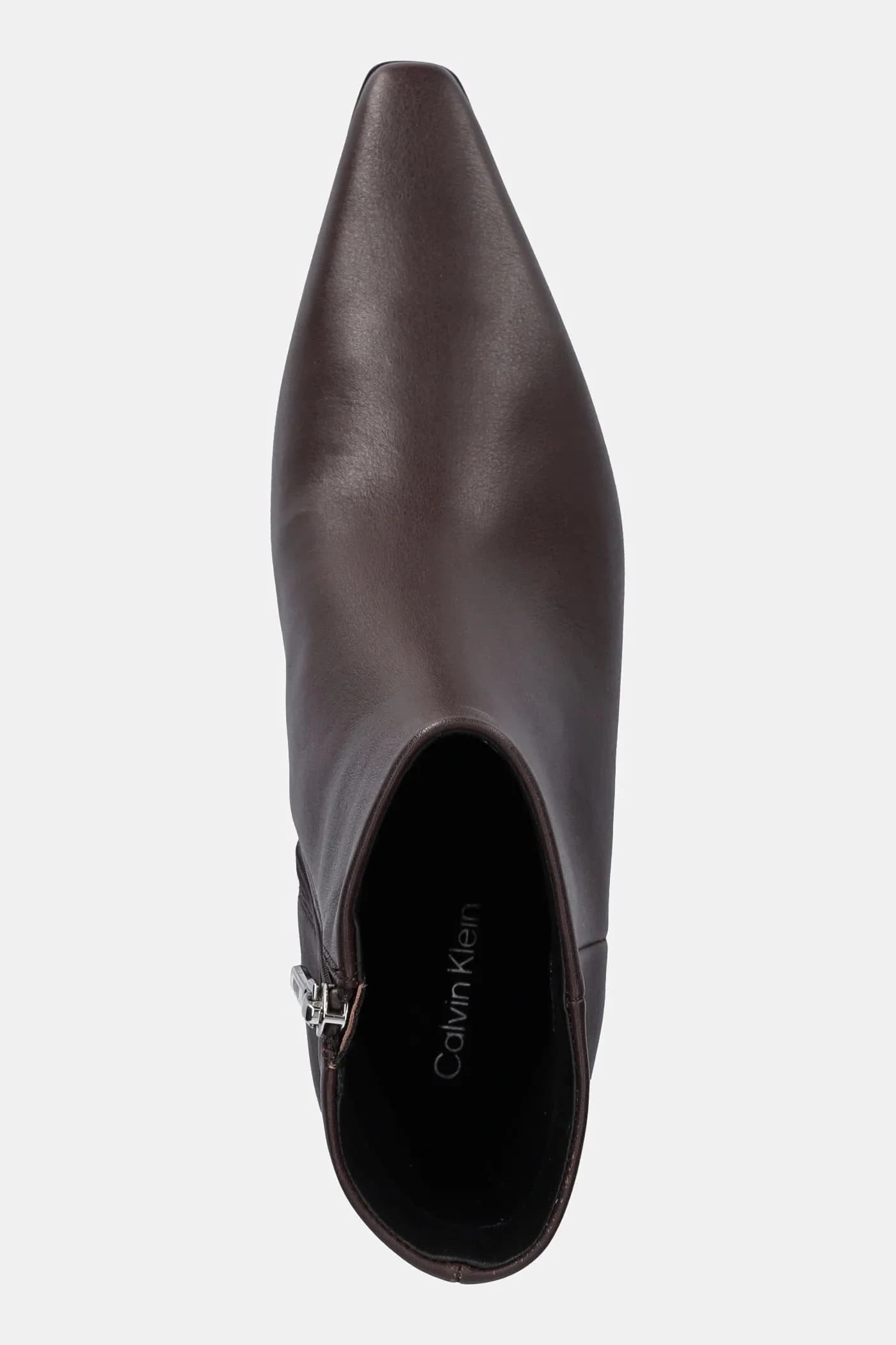 БОТИНКИ НА КОТЕНКОМ КАБЛУКЕ - фото 4