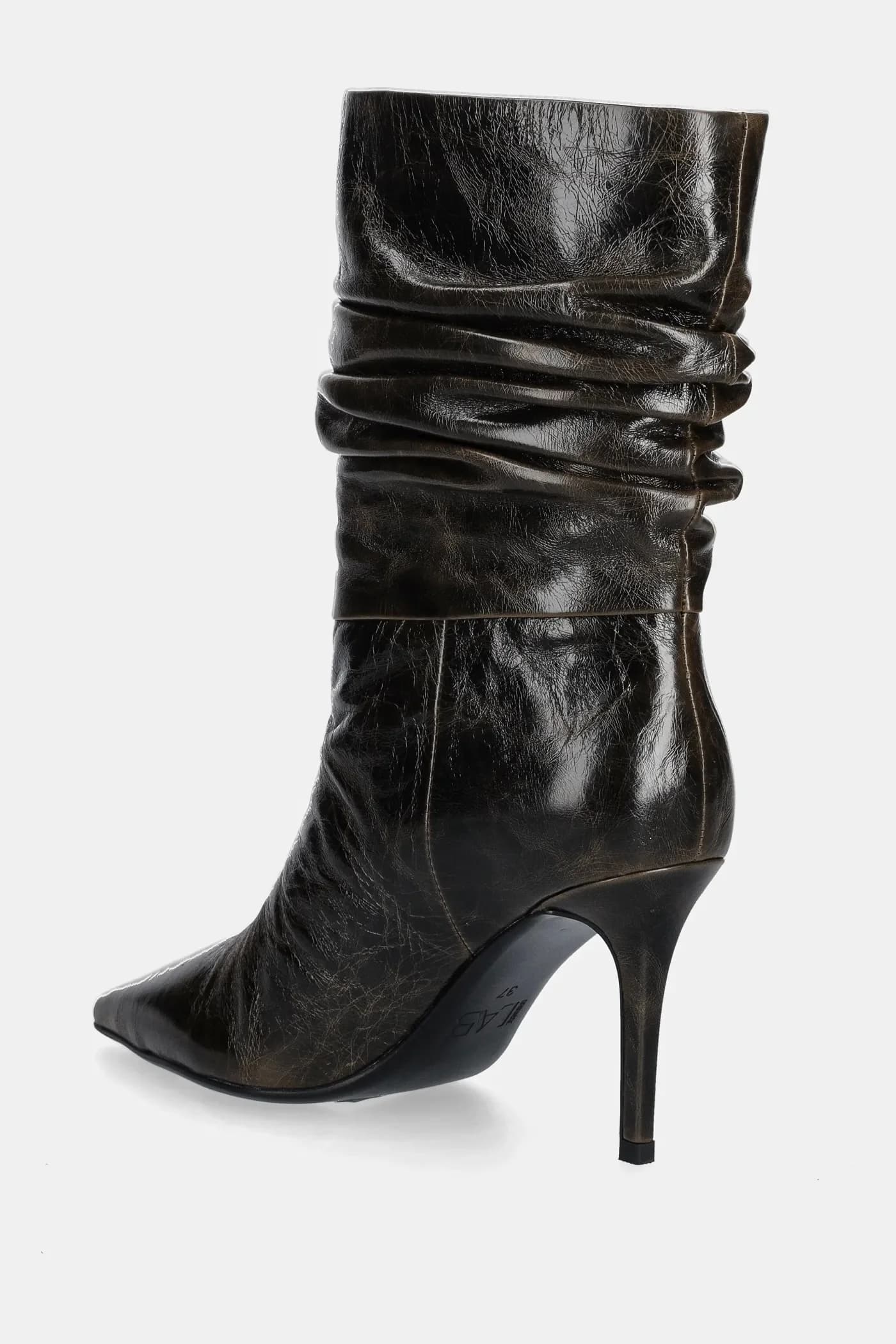 Кожаные ботильоны - фото 4