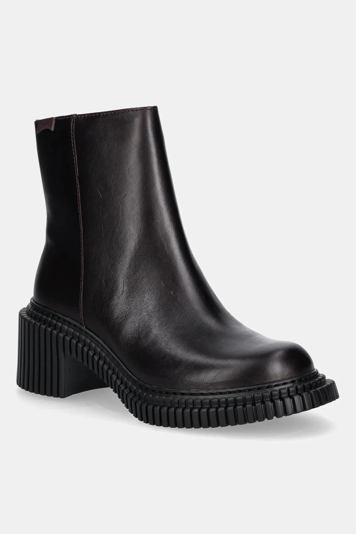 Кожаные ботильоны Pix London