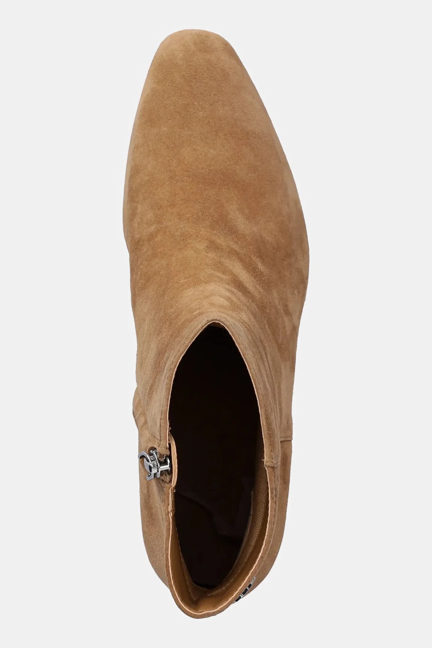 Ботильоны из демисезонной замши - фото 4