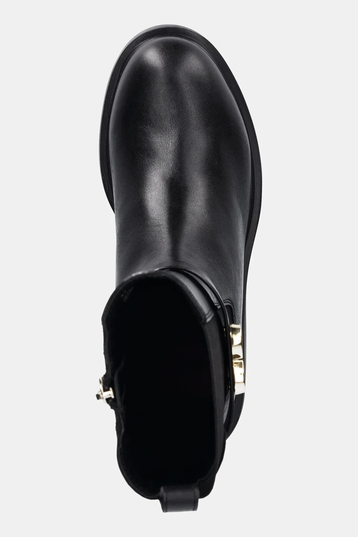 Кожаные ботильоны - фото 4