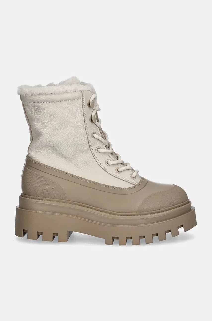 Ботильоны FLATFORM LACE UP BOOT - фото 2