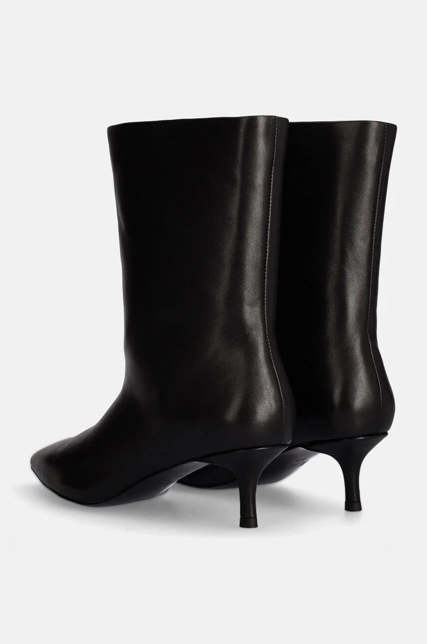 Кожаные ботильоны - фото 4